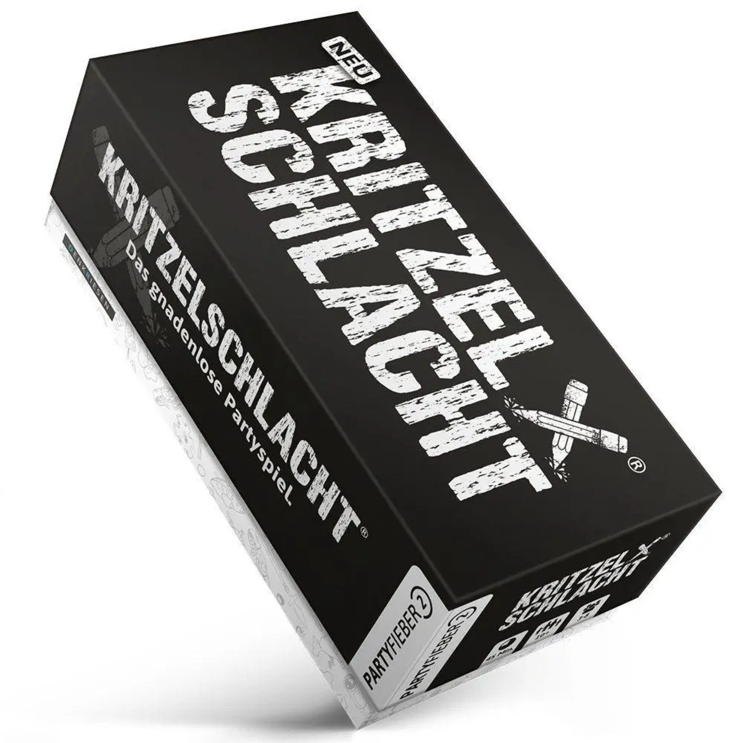 Denkriesen Spiel PARTYFIEBER - KRITZELSCHLACHT® "Das gnadenlose Partyspiel"