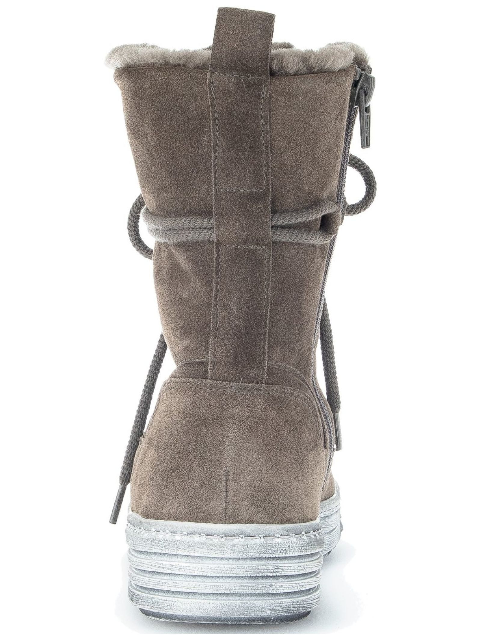Gabor Gabor Stiefelette Veloursleder Schnürstiefelette
