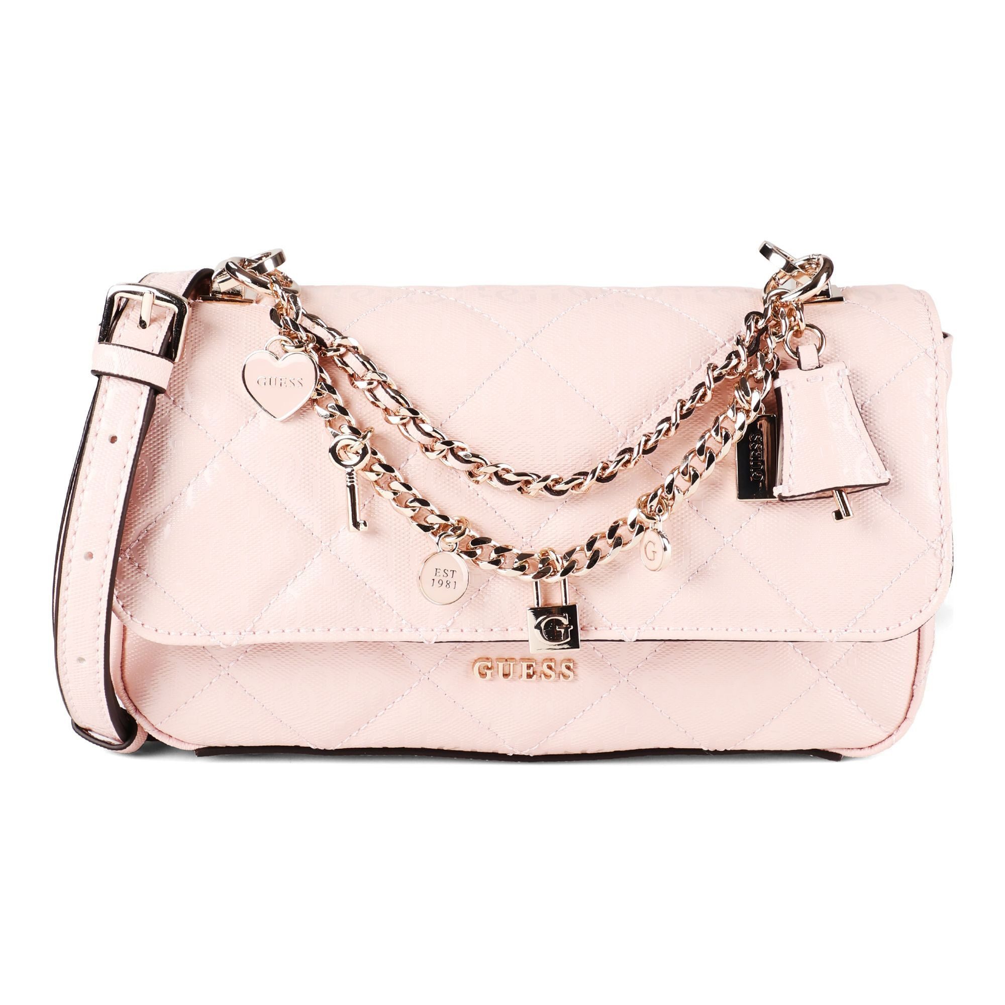 Guess Schultertasche Libby, Polyurethan