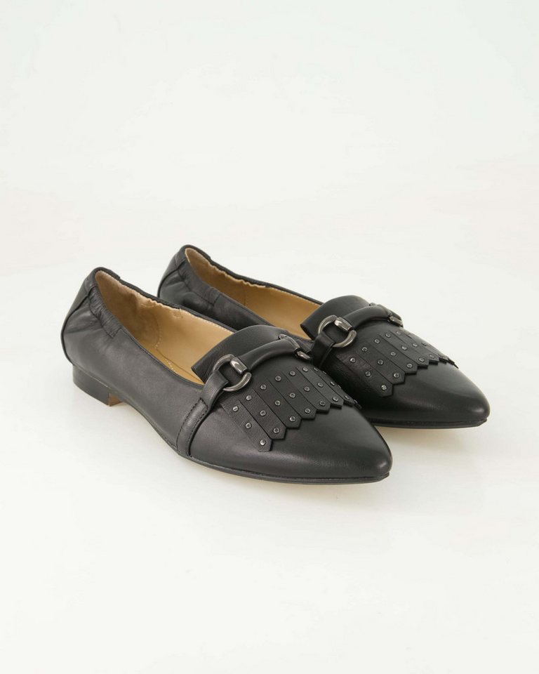 Terry Jeanine-09 Ballerina Obermaterial: Leder