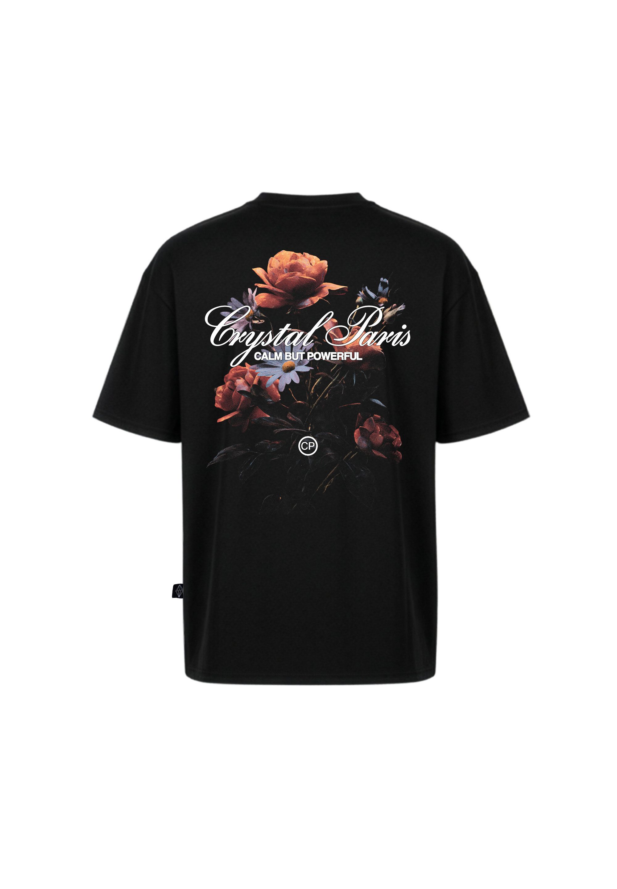 Crystal Paris T-Shirt Flower (1-tlg)