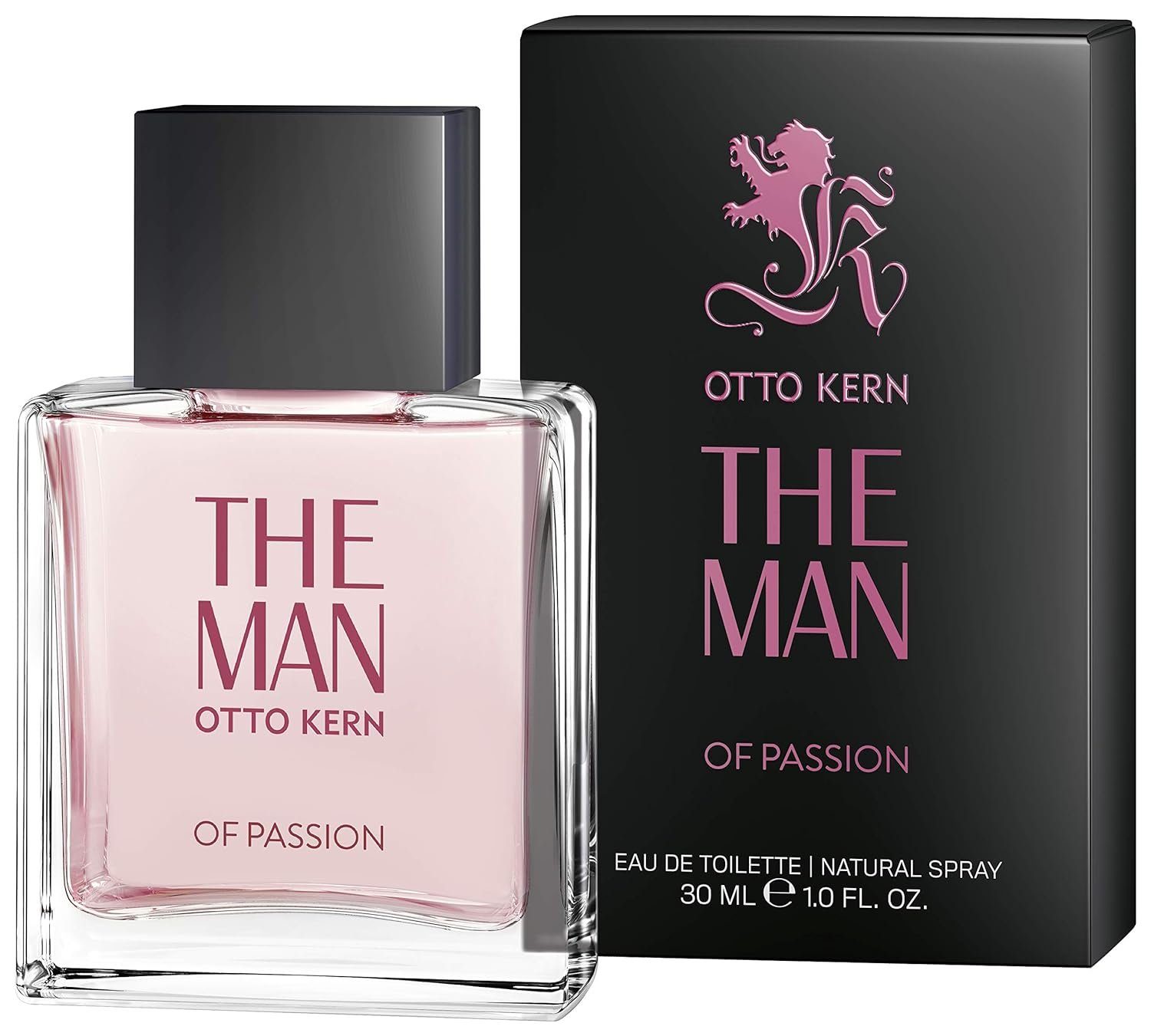 Otto Kern Eau de Toilette The Man of Passion 50ml EDT Herrendüfte Duft Männer Parfum, 1-tlg., Intensiver Duft langanhaltend Geschenk Herren Männer Jungen