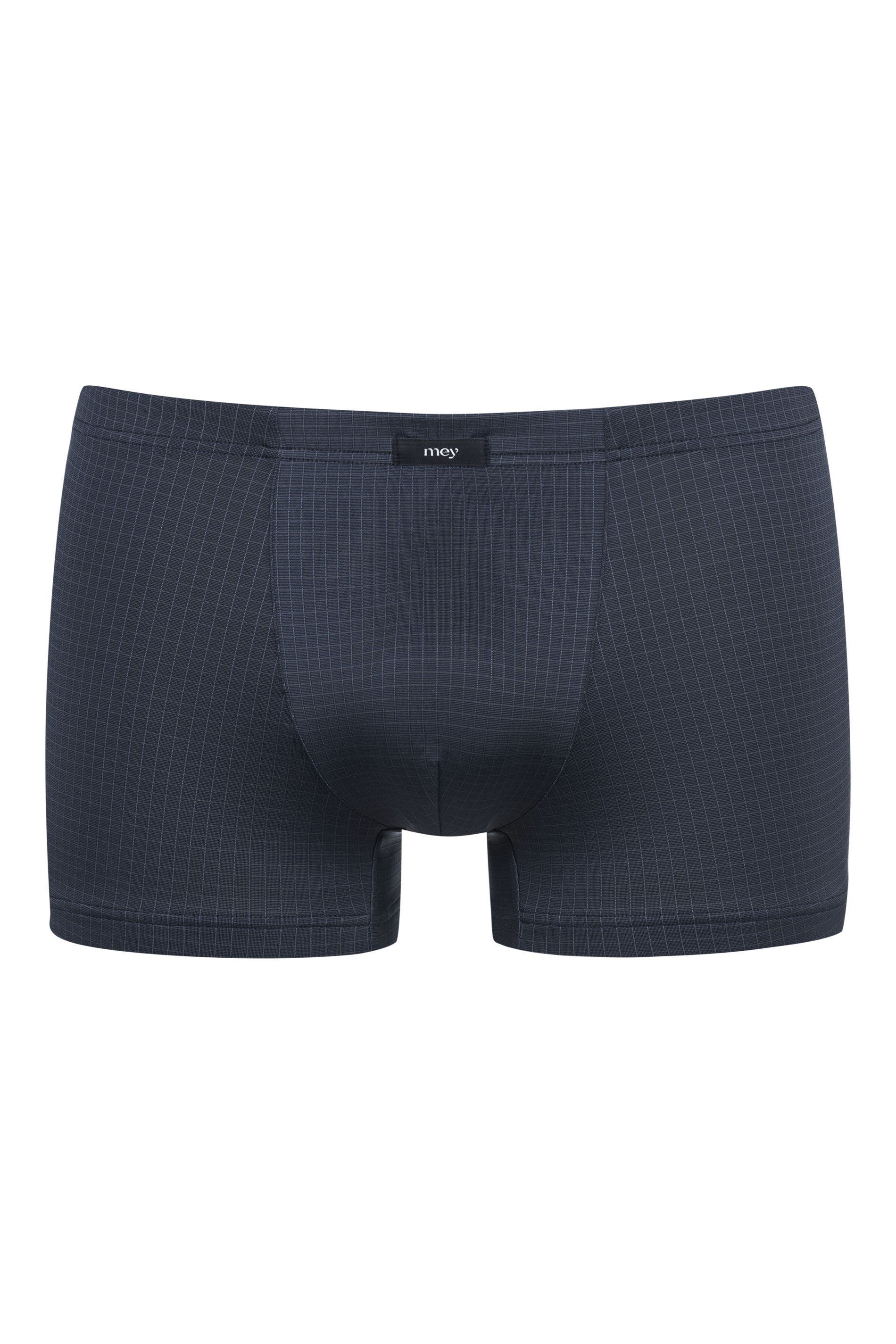 Mey Trunk Mey Herren Shorty Serie Blue Check Kariert (1-St., 1)