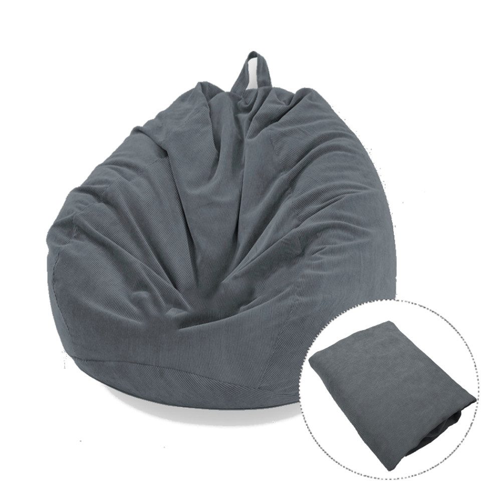 Agger Sitzsack Sitzsackstuhl für Kinder und Erwachsene, nur Bezug (Keine Füllung), für Sofa-Stofftiere