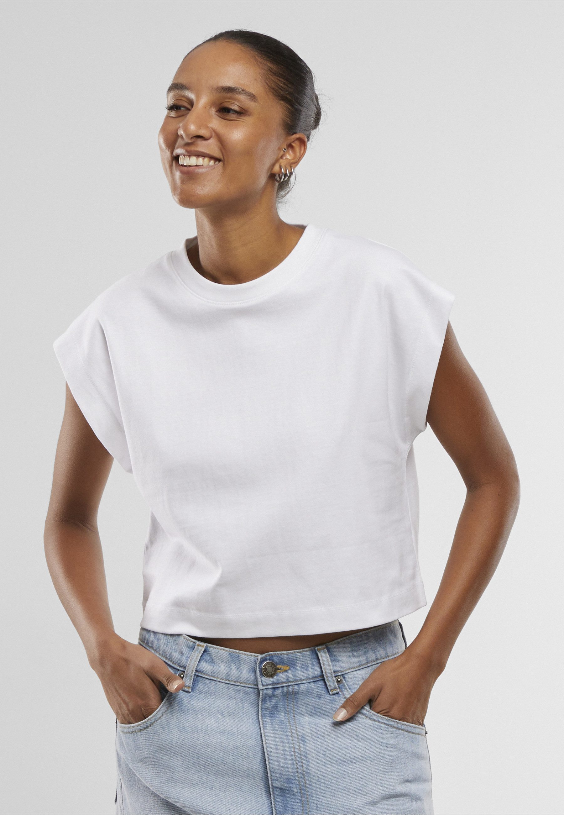 URBAN CLASSICS T-Shirt Urban Classics Ladies Oversized Boxy Heavy Tee (1-tlg)