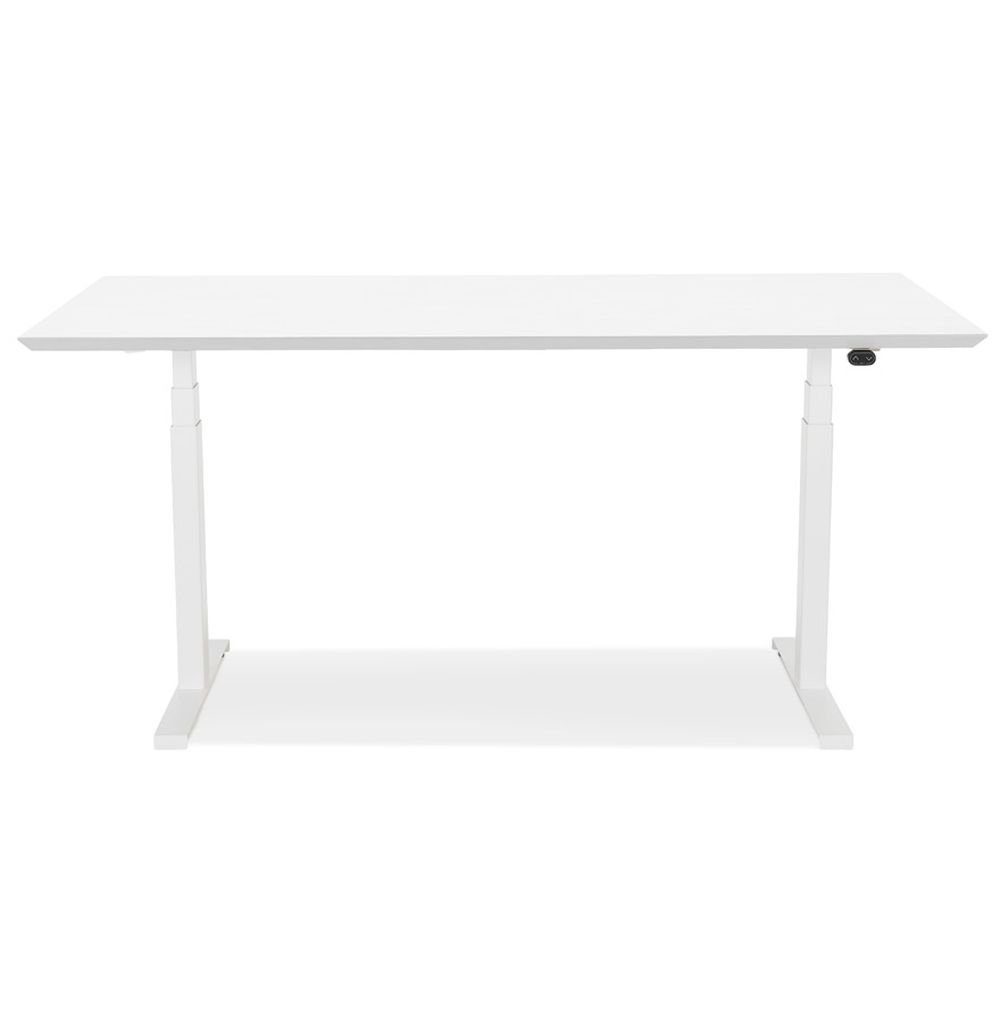 PC-Tisch Schreibtisch SEITENBU Schreibtisch Büro KADIMA DESIGN Weiß Laptoptisch