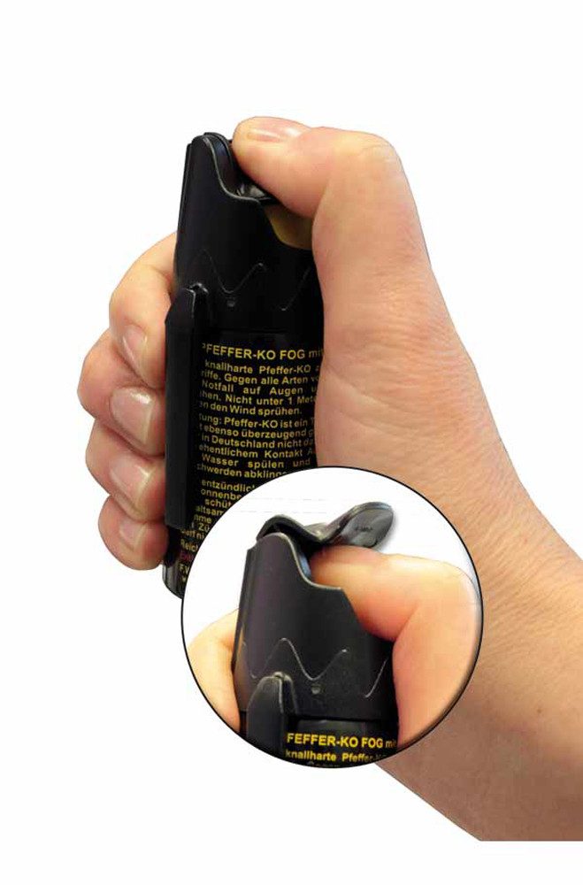 Ballistol Marderspray BALLISTOL Pfeffer-KO-Spray JET 40ml, Tierabwehrspray, 3–4 m Reichweite für sicheres Treffen auch ohne exaktes Zielen, effektives Tierabweh – Bild 2 von 3