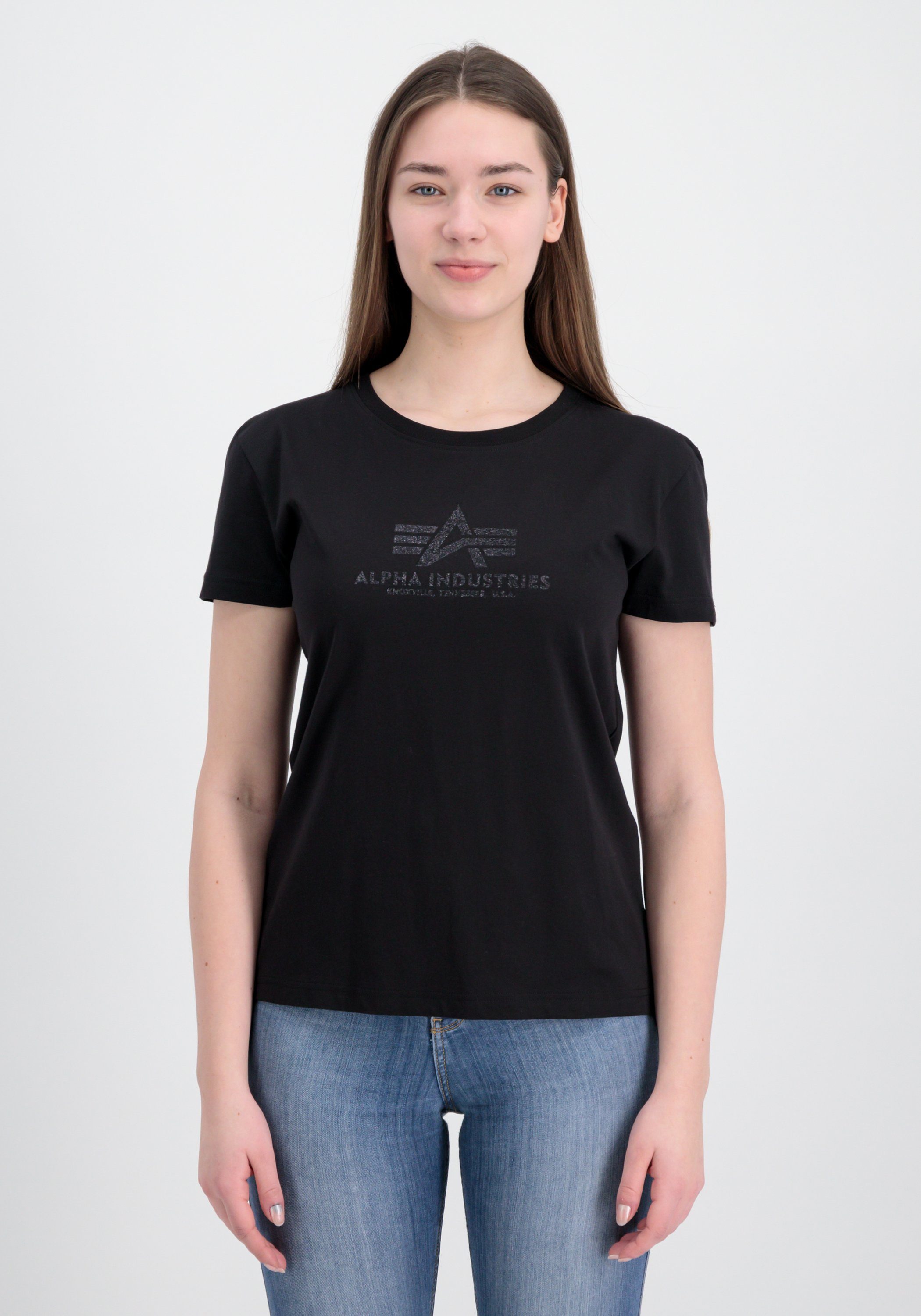 Schwarze Alpha Industries T-Shirts für Herren kaufen | OTTO | Shirts