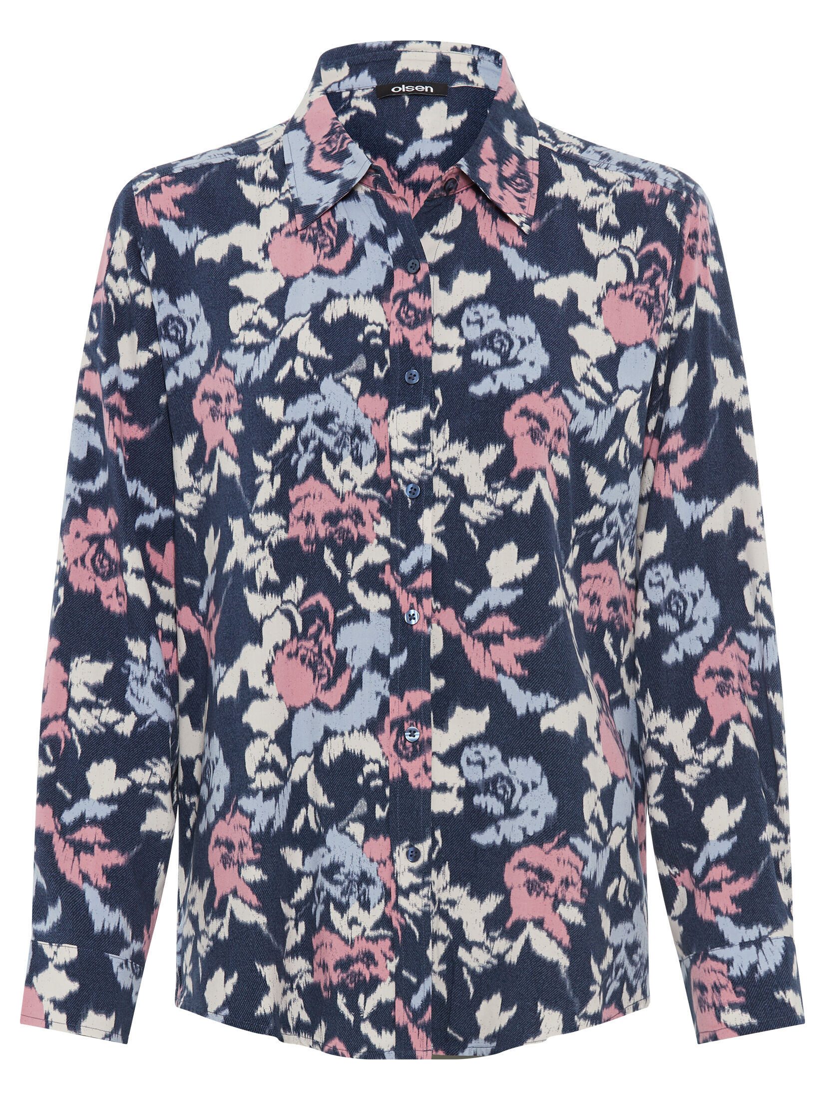 Olsen Langarmbluse Mit langen Ärmeln günstig online kaufen