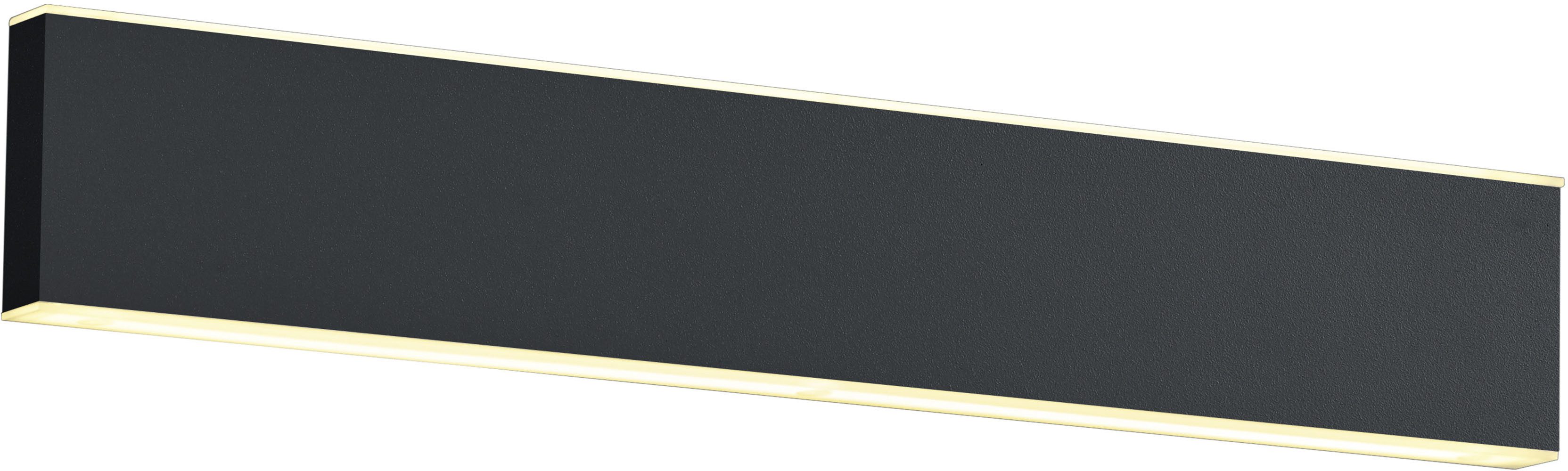 HELL höllisch gutes Licht LED Wandleuchte DELTA-B, LED fest integriert, Warmweiß, Tastdimmer, 3-Stufen dimmbar, IP54