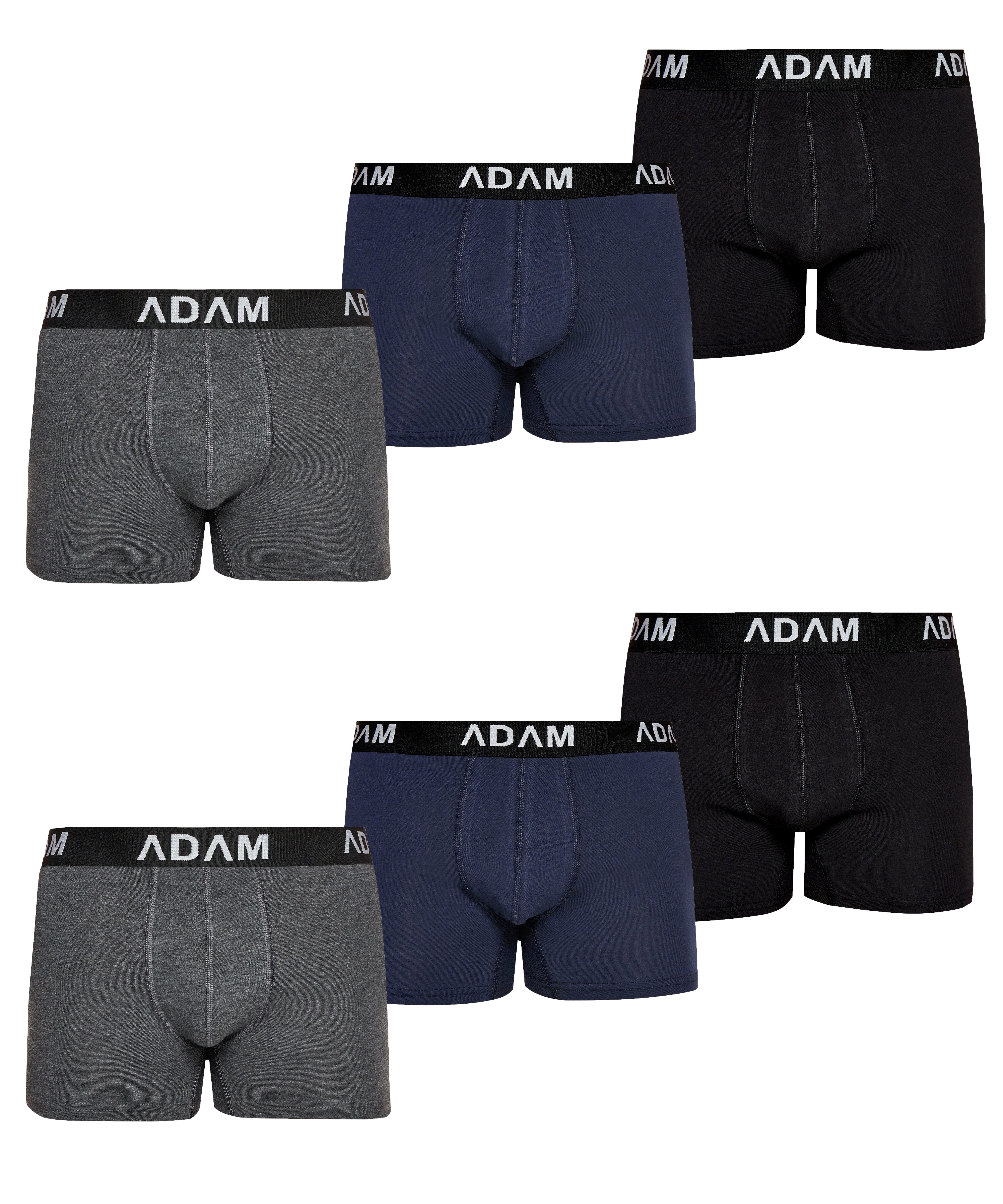 ADAM JEANS Boxershorts die preisgünstigsten Herren Boxershorts auf OTTO Premium Boxer-Shorts (6er-Pack) Männer Boxer Shorts Herren Trunks Unterwäsche Herren Underwear Sale!