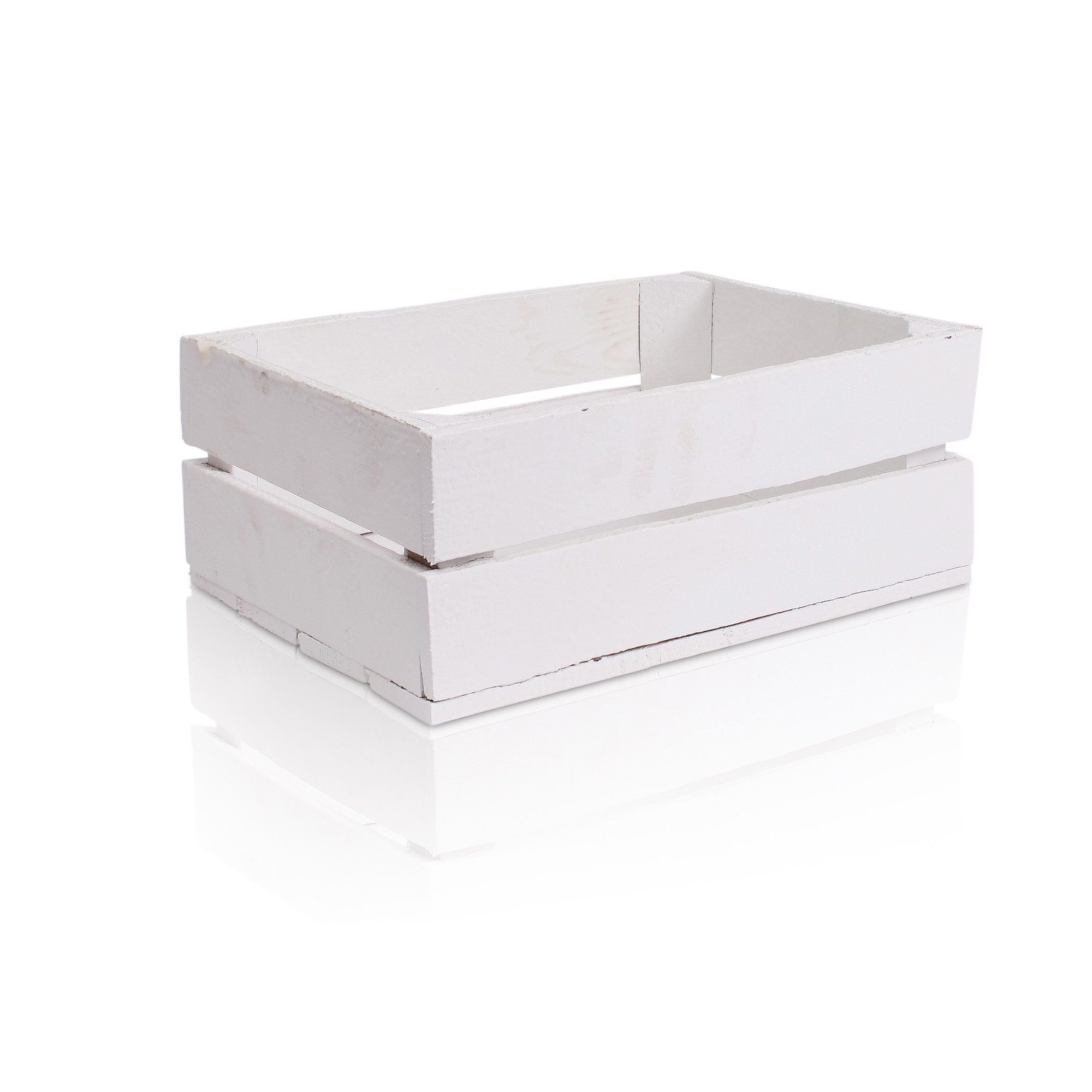 CHICCIE Holzkiste Regale Weiß 38x28x15cm - günstig online kaufen