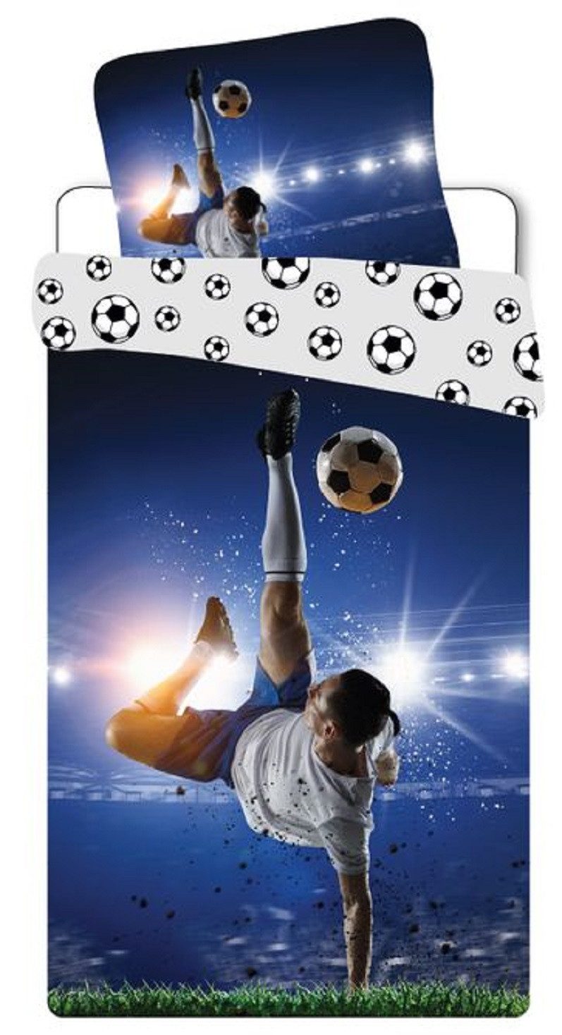 BrandMac Kinderbettwäsche Bettwäsche Fußball Spieler 135 günstig online kaufen