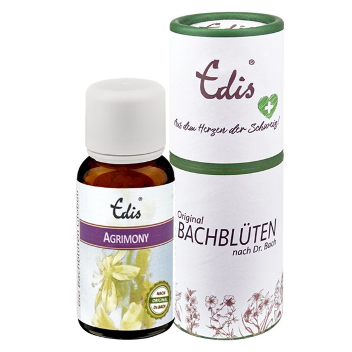 Edis® Bio Nr.1 Agrimony Bachblüten Globuli 20g Globuli