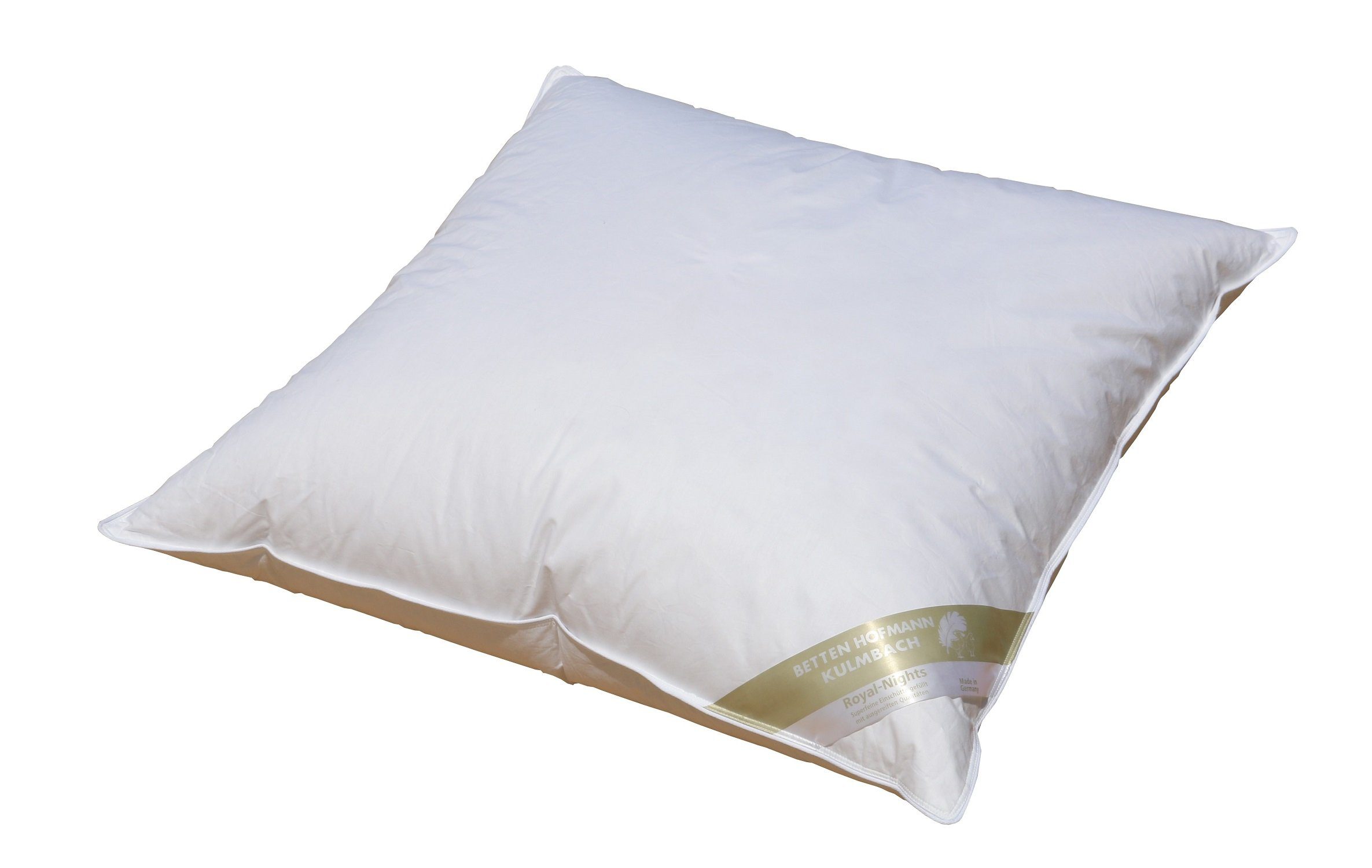 Betten Hofmann Kopfkissen Betten Hofmann Kopfkissen 80x80 cm 450g Daunen Da günstig online kaufen