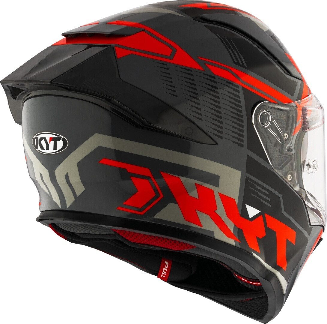 KYT Motorradhelm R2R Octane Helm, integriertes Sonnenvisier