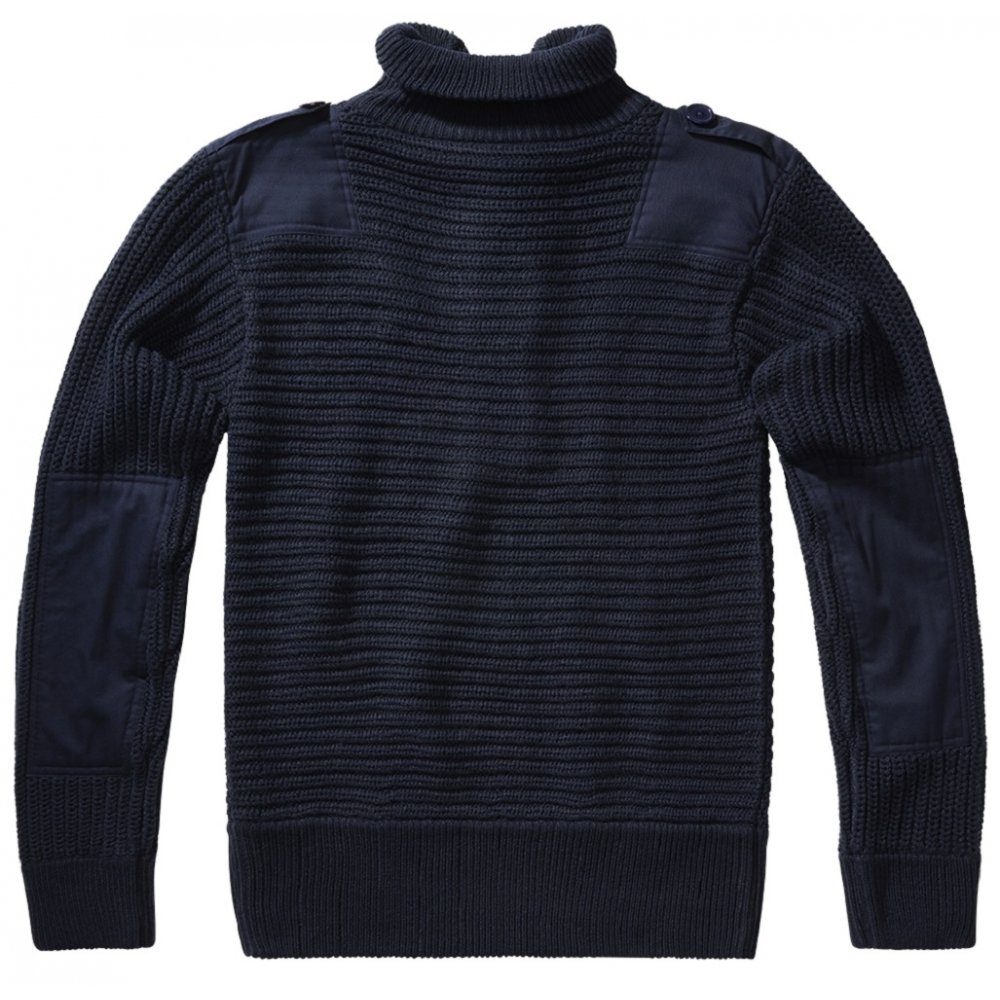 Brandit Strickpullover Alpin Pullover navy - günstig online kaufen