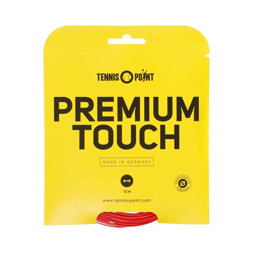 Tennissaite Premium Touch 12m red