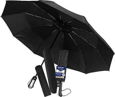 SORTAVA Taschenregenschirm Sortava Regenschirm Sturmfest bis 140 km/h automatisch Hardcase, Sturmsicher bis 140 km/h
