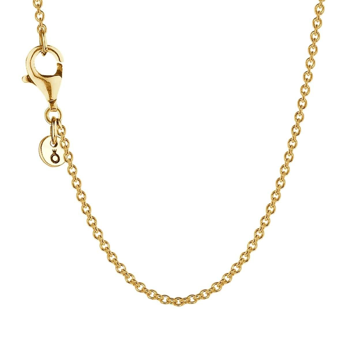 Pandora Kette ohne Anhänger 368727C00, für Damen Goldfarben