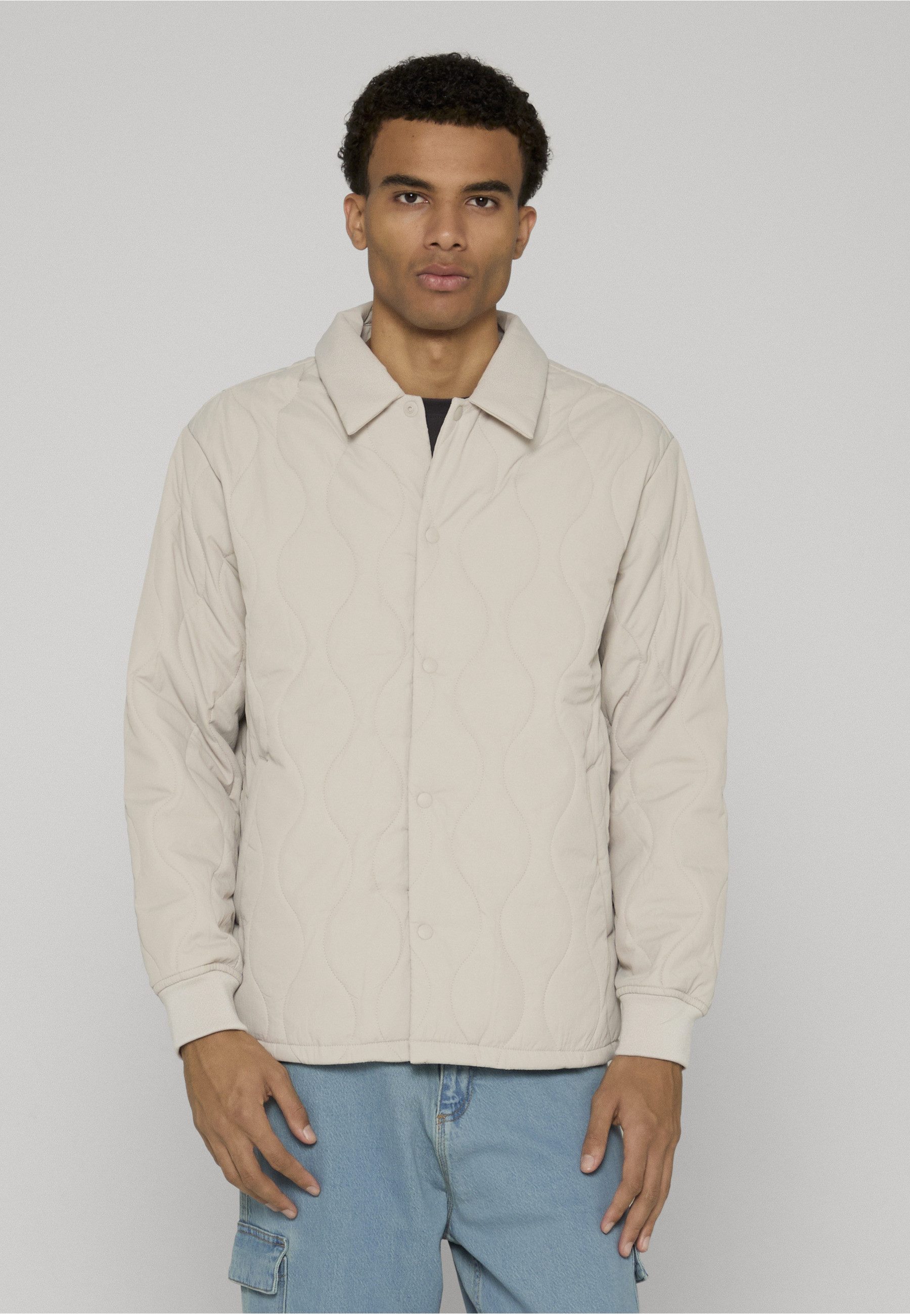 URBAN CLASSICS Langmantel Urban Classics Quilted Overshirt