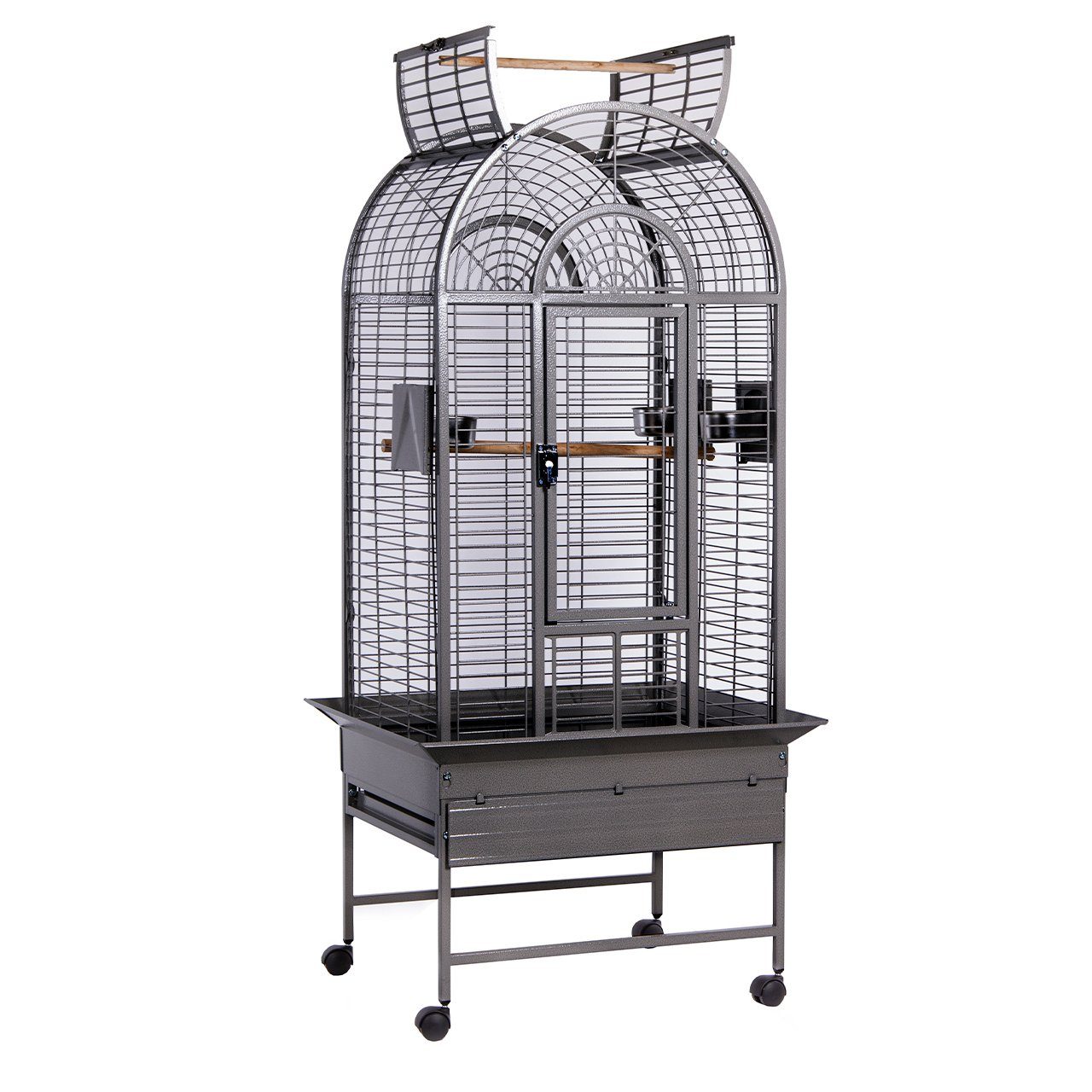 Montana Cages Vogelkäfig Haiti, Voliere, Käfig für Großsittiche und Papageien, ca. 86 x 76 x 161 cm