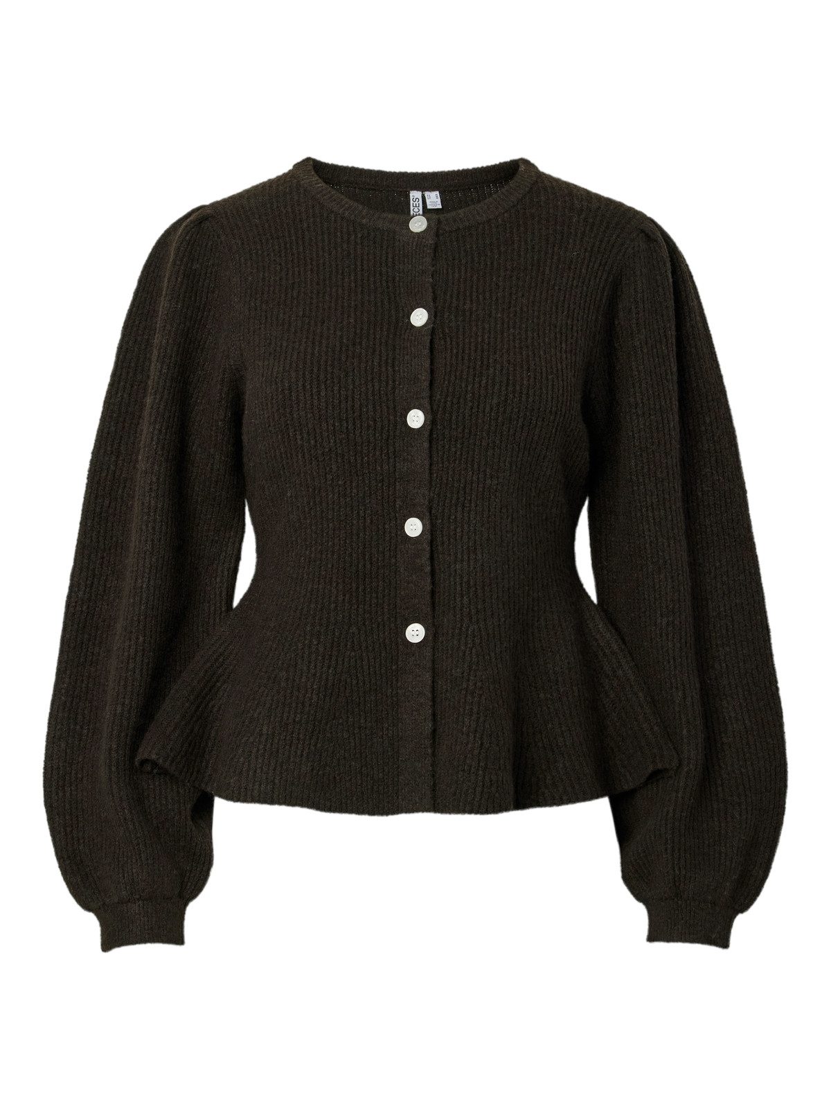 pieces Strickjacke PCSILLY LS PUFF KNIT CARDIGAN NOOS