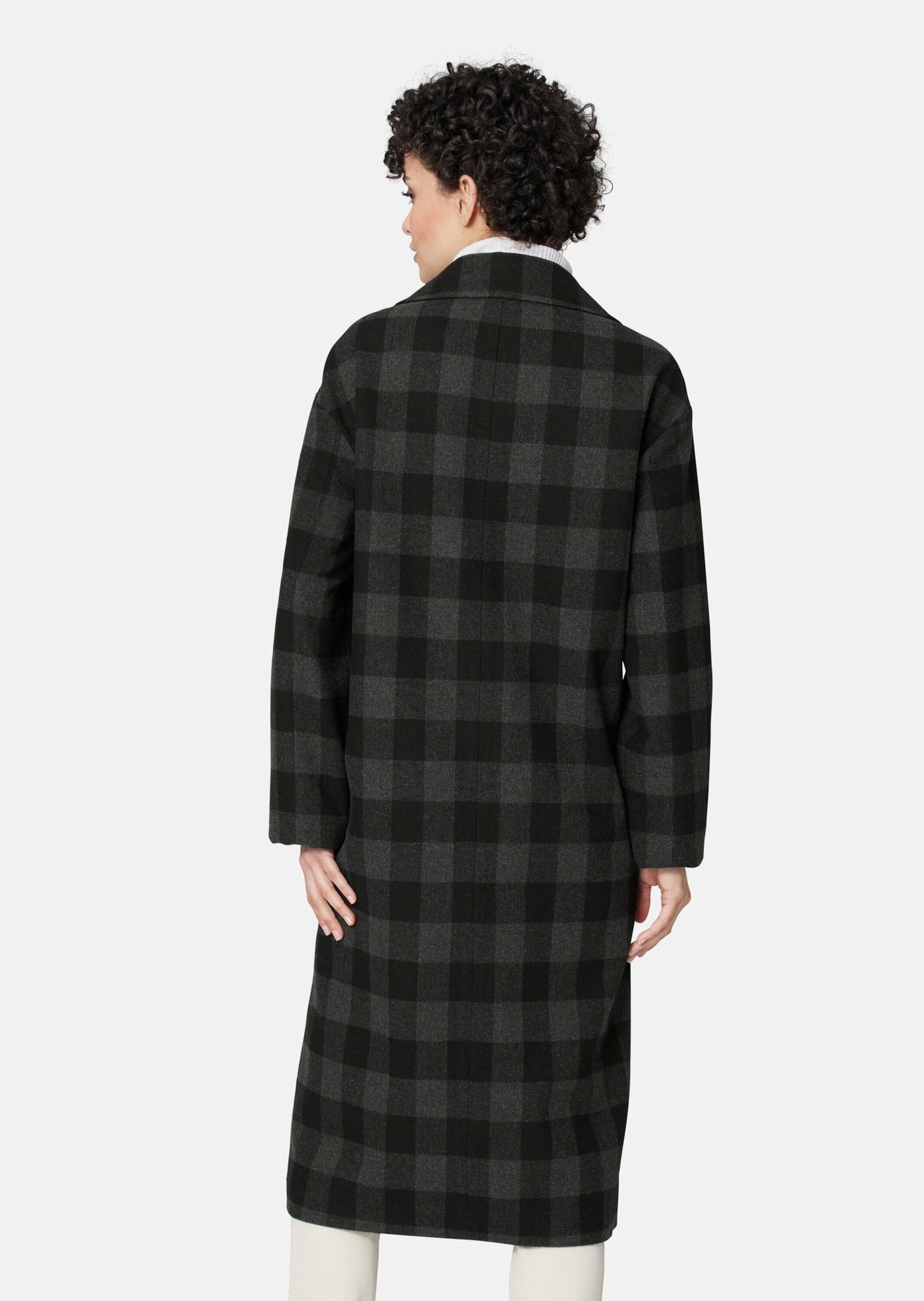 MADELEINE Kurzmantel Karomantel in lässiger Oversized-Form – Bild 2 von 5