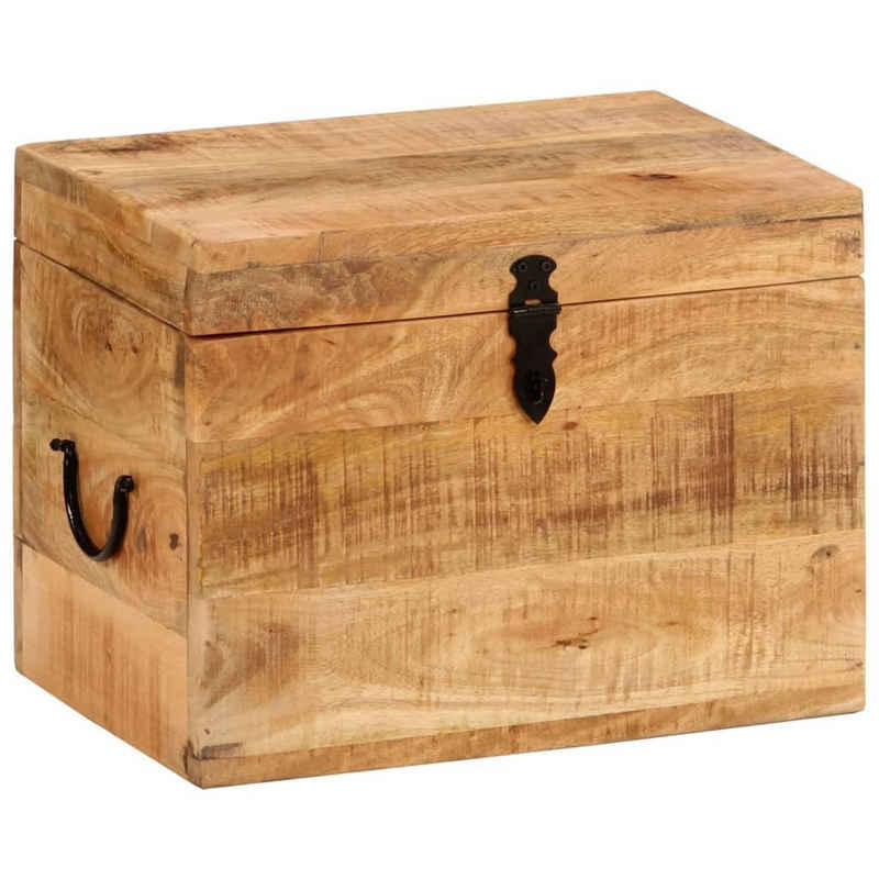 vidaXL Aufbewahrungsbox Aufbewahrungsbox 39x28x31 cm Massivholz Mango (1 St)