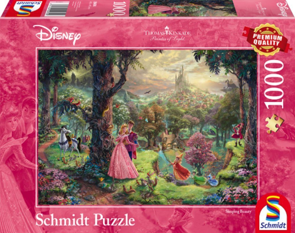 Schmidt Spiele Puzzle Puzzles 501 bis 1000 Teile SCHMIDT-59474, Puzzleteile