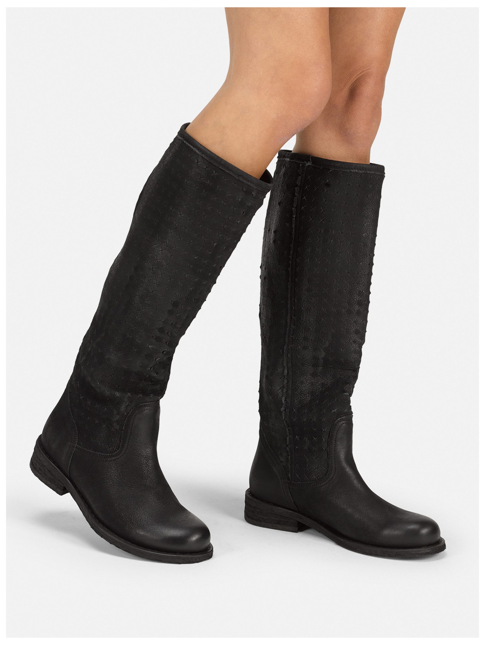 Felmini Stiefel Veloursleder . Stiefel