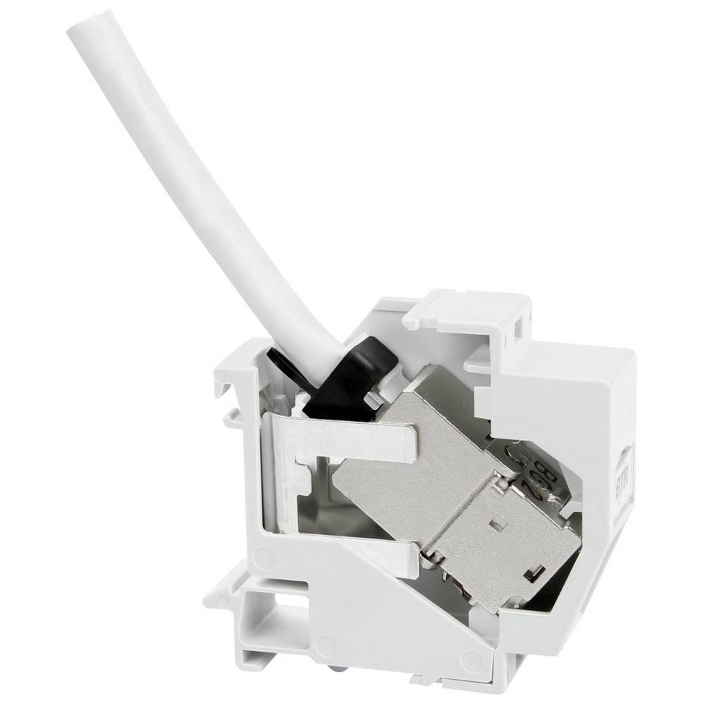 Metz Connect Keystone REGplus IP20 unbestückt 1309428103-E Netzwerk-Adapter, Kompakt