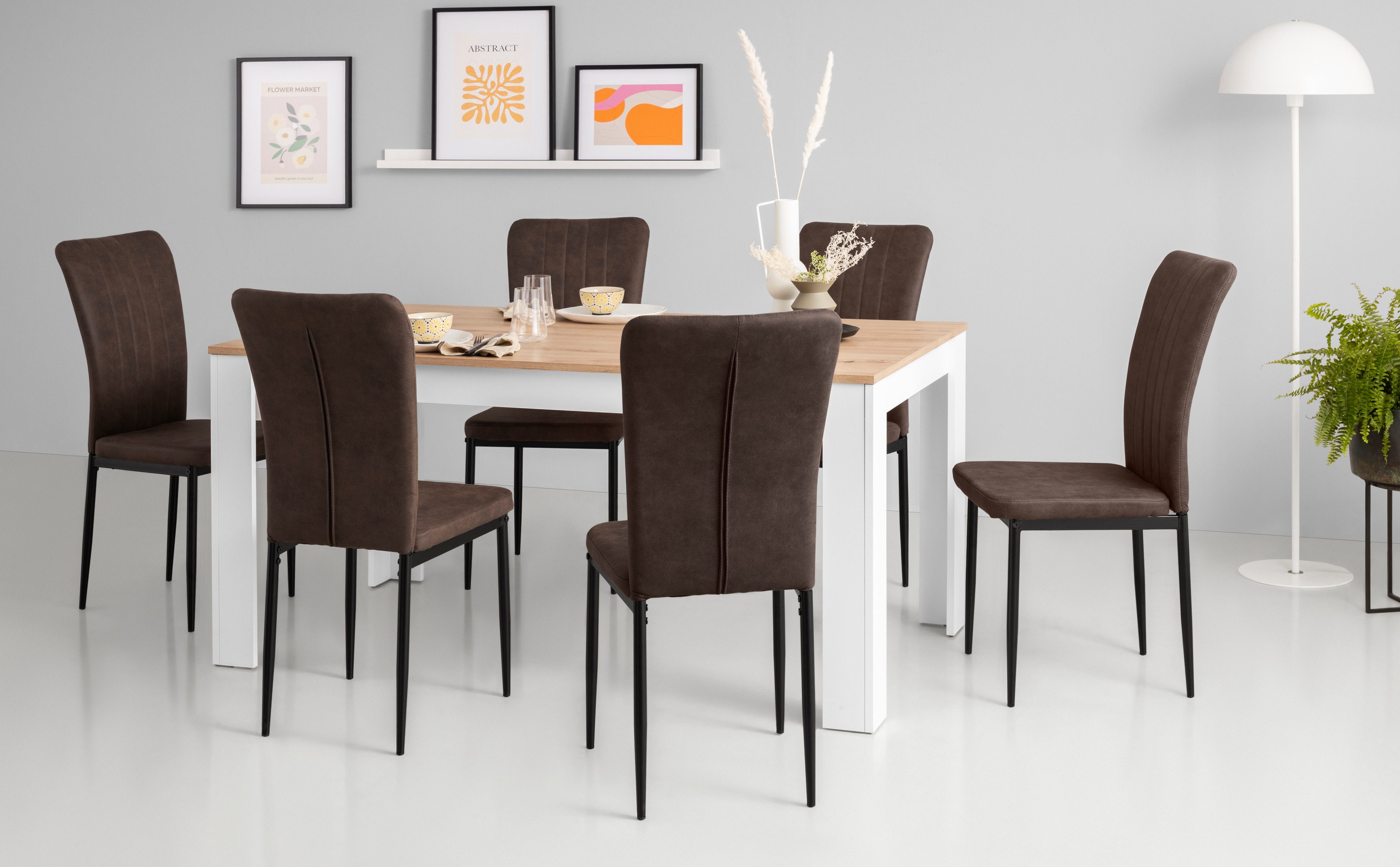 Home affaire Esstisch Bergamo Küchentisch, pflegeleichter Esstisch, erhältl günstig online kaufen