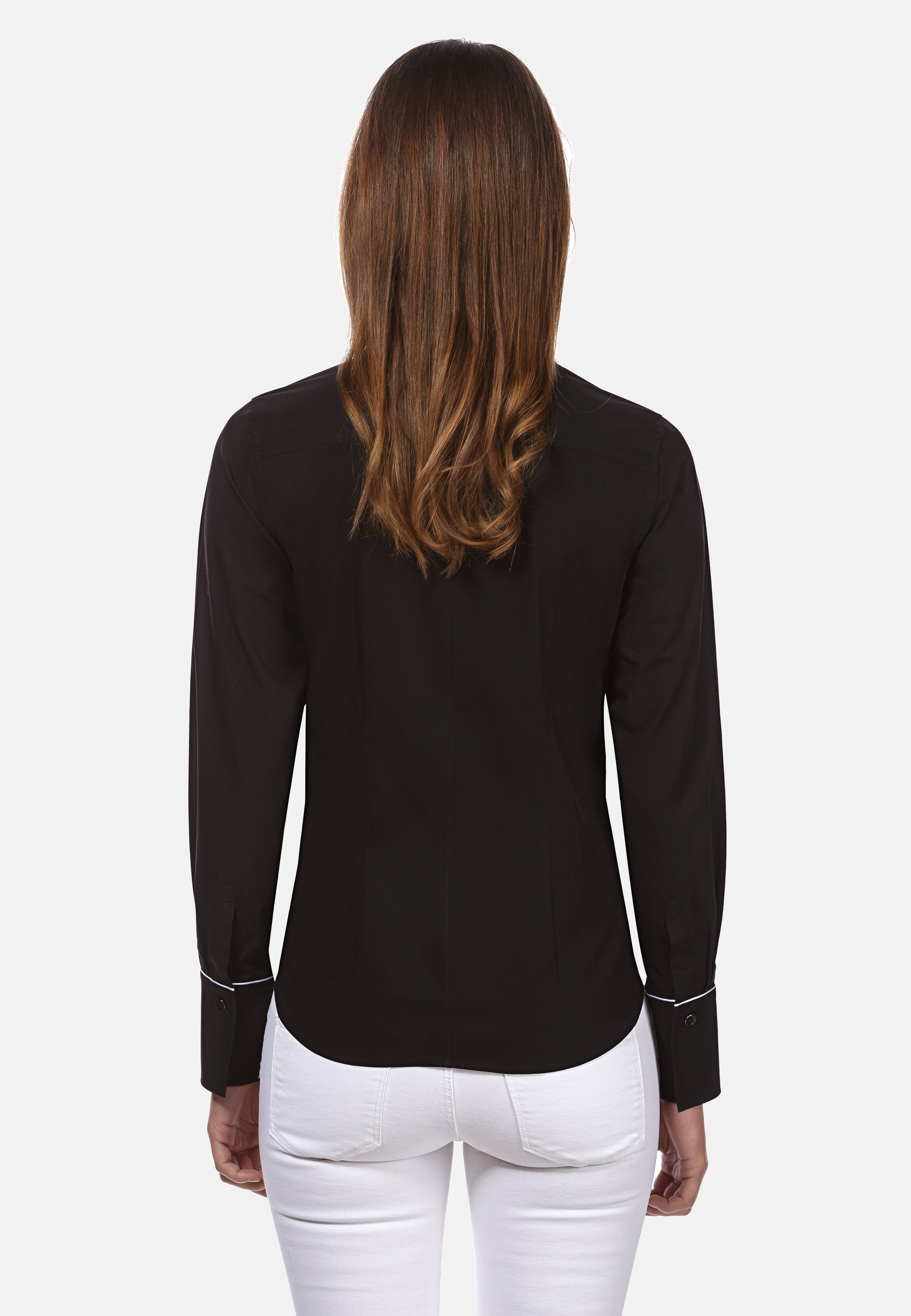 Vincenzo Boretti Klassische Bluse leicht tailliert günstig online kaufen