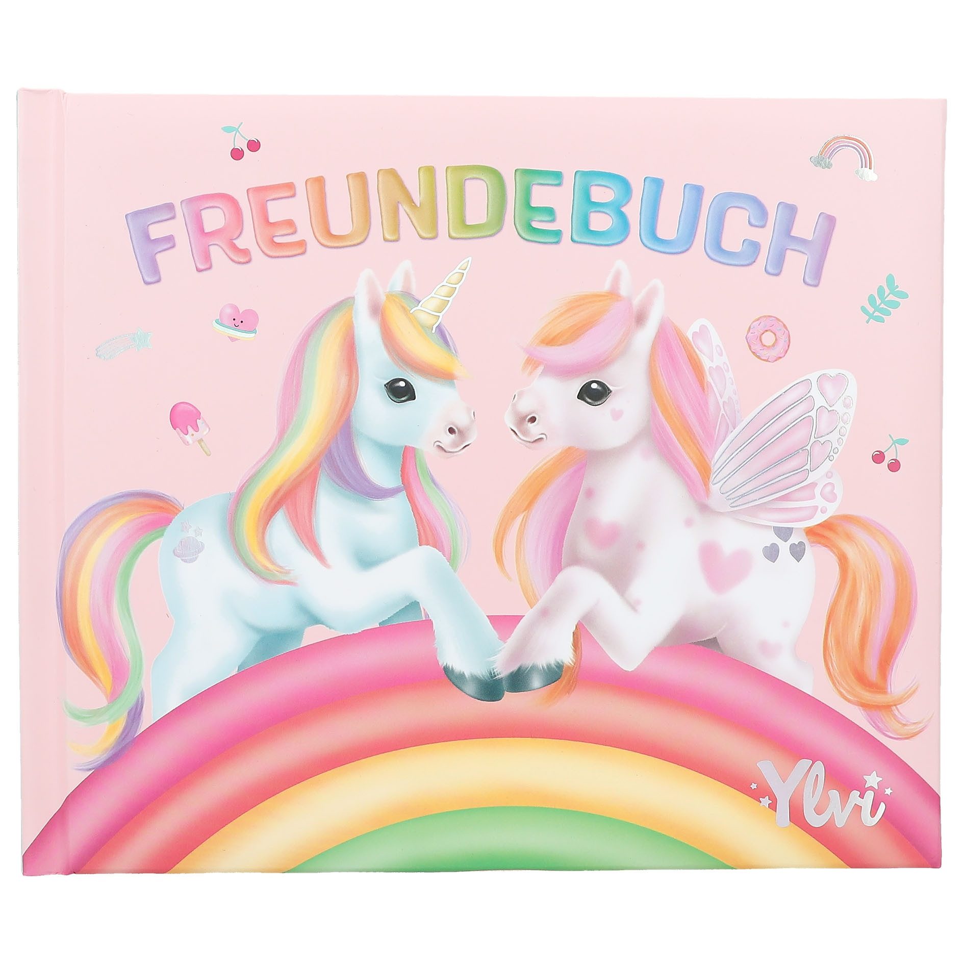Poesiealbum Ylvi Einhorn Pferde Freundebuch Freundschaftsbuch