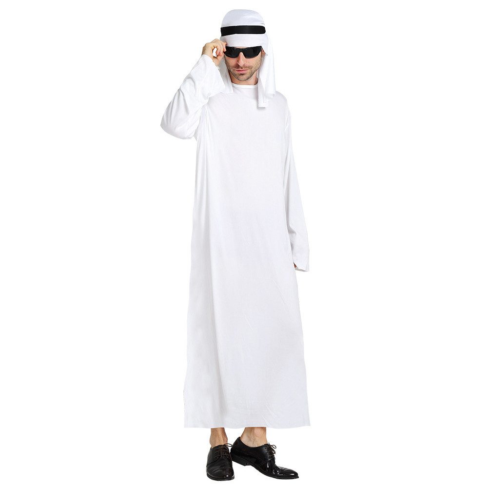MIESEPETER Kostüm Arabische Sultan-Kostüm "Orient" MIESEPETER®, Kostüm-Set bestehend aus Robe und Kopftuch mit Kopfband
