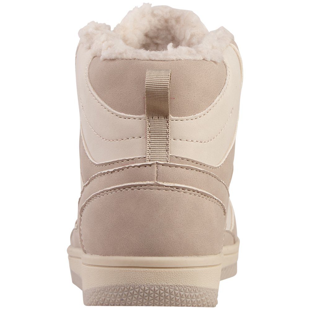 Kappa Sneaker - mit kuschelig-wärmender Innenausstattung offwhite-beige