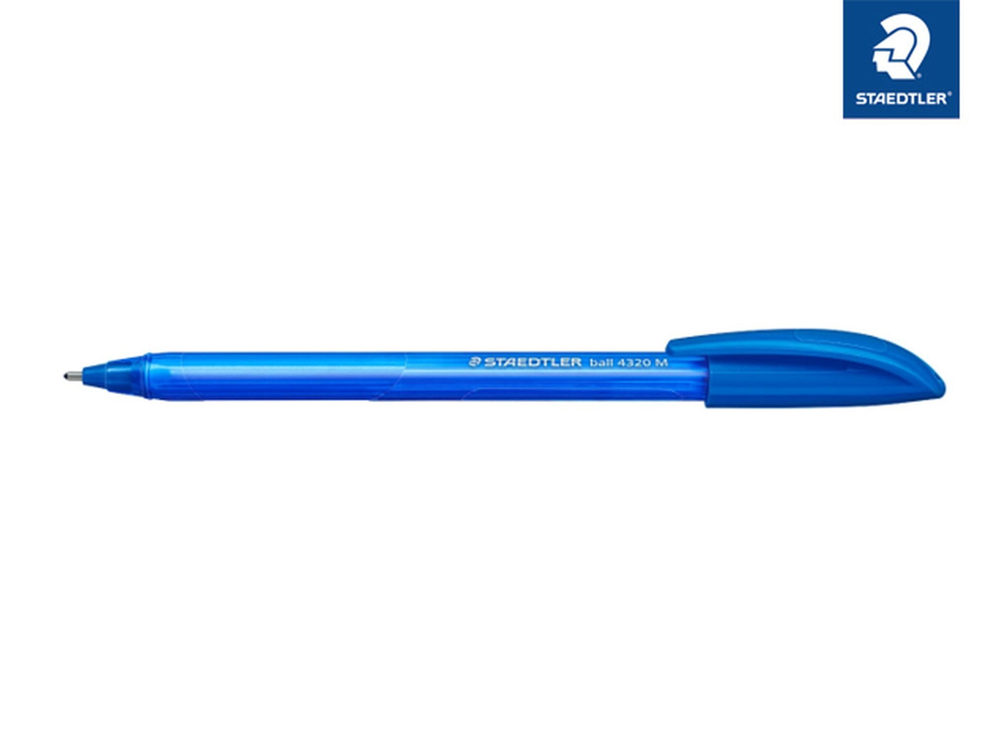 STAEDTLER Kugelschreiber Staedtler Kugelschreiber ball 4320 M blau
