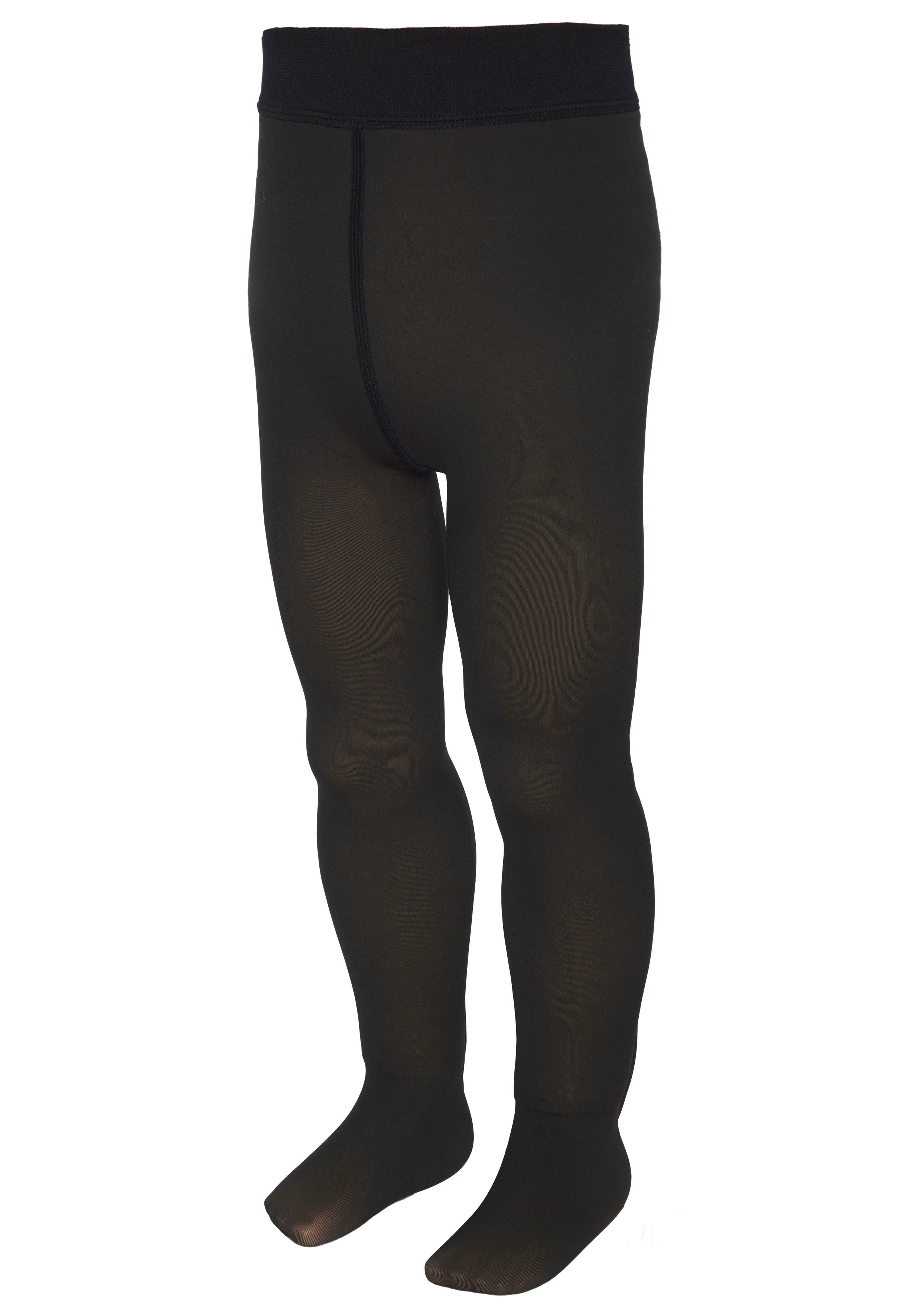 H.I.S Thermostrumpfhose gefütterte Strumpfhose, transparente Optik (1 St) innen mit Teddyfell