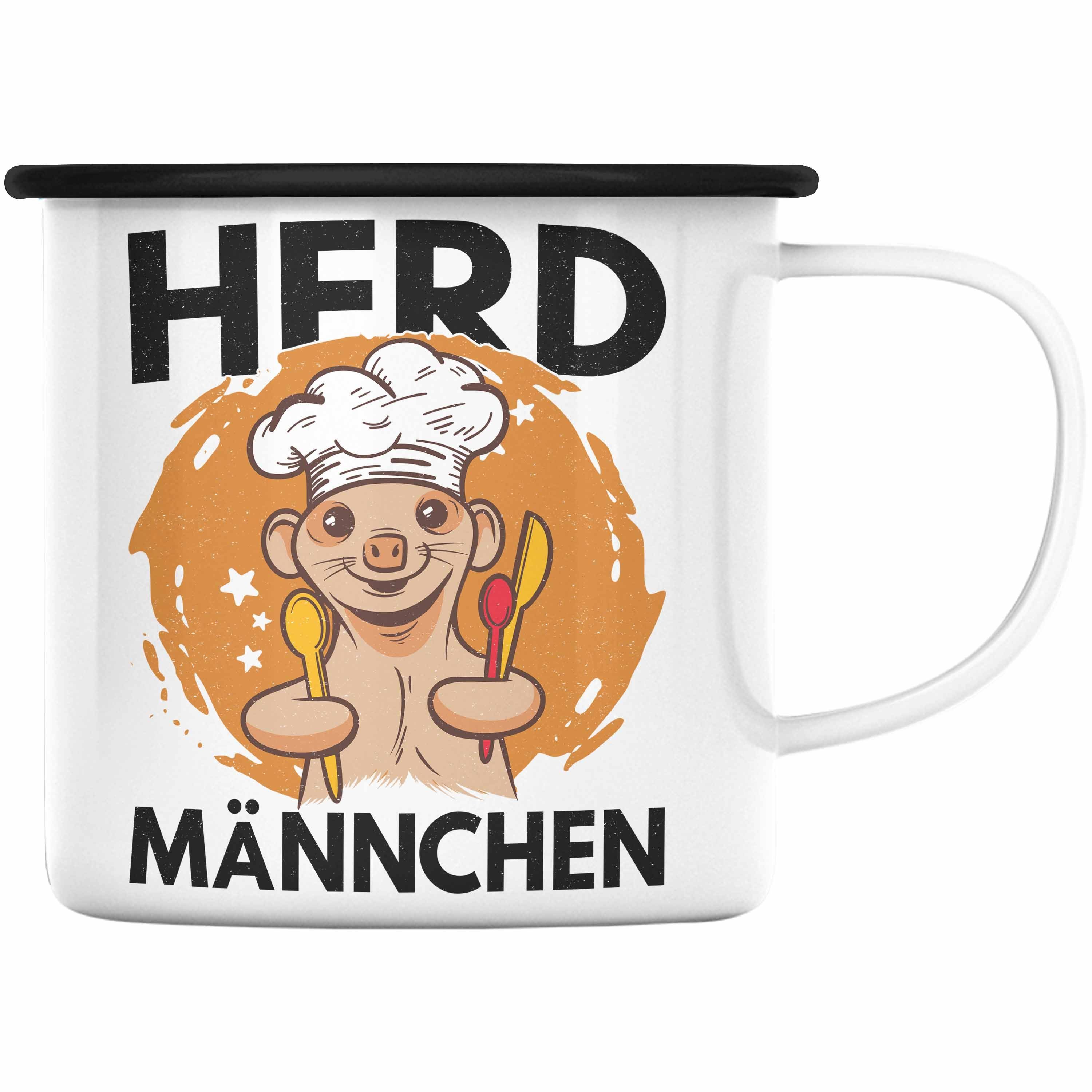 - Zu Sei Spruch Tasse Sternekoch Schwarz Essen Koche Geschenkidee Geschenk Trendation Nett Herd Dein Mir Koch Männchen Trendation Thermotasse Lustiger Emaille Ich