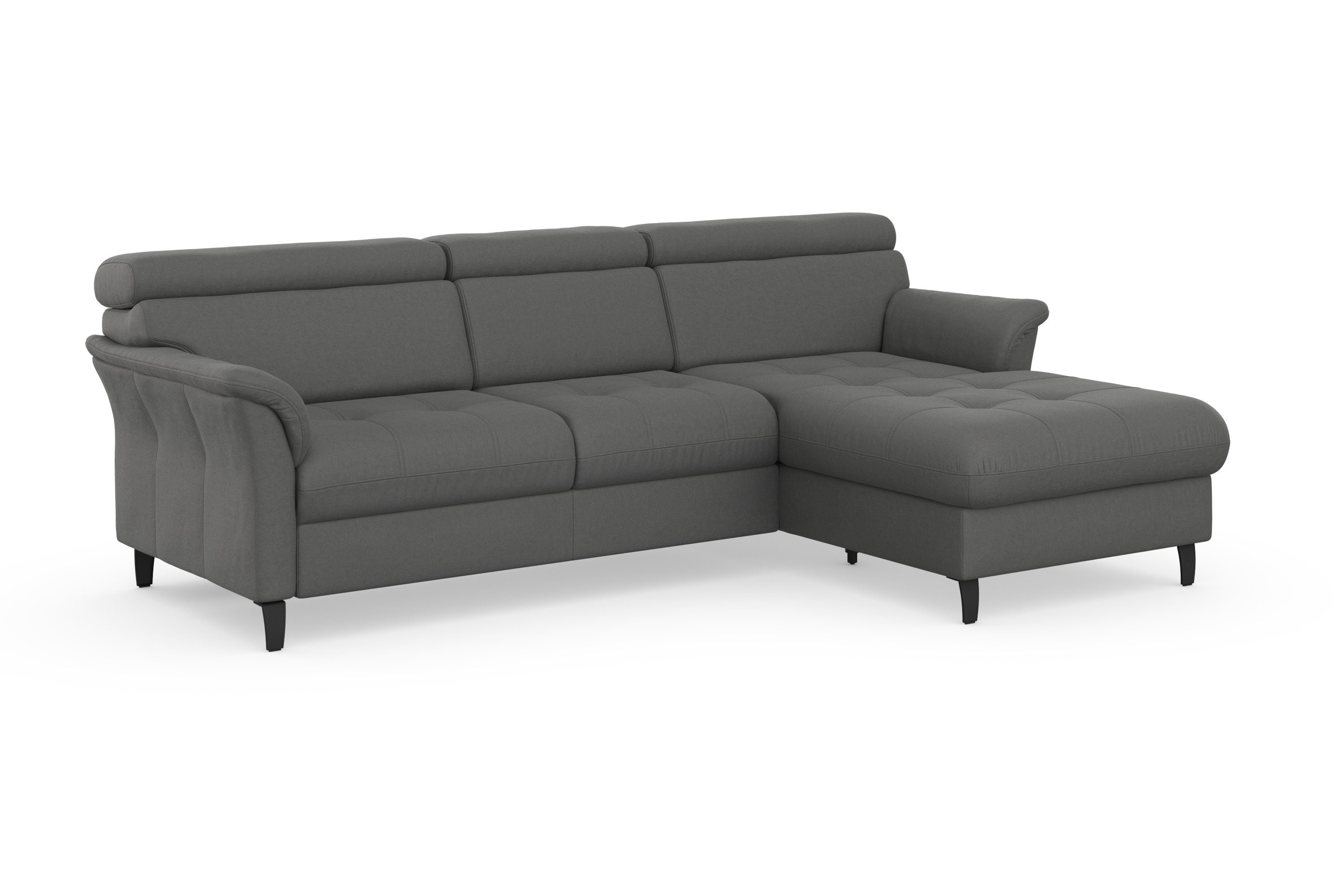 sit&more Ecksofa Marano, inklusive mit Bettkasten Bettfunktion, wahlweise Kopfteilverstellung