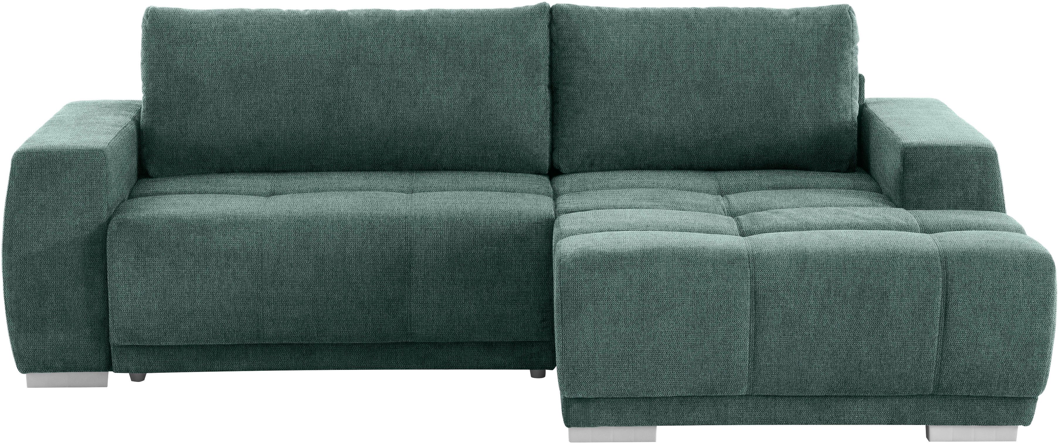 INOSIGN Ecksofa "Bolero L-Form", wahlweise mit Bettfunktion & Bettkasten günstig online kaufen