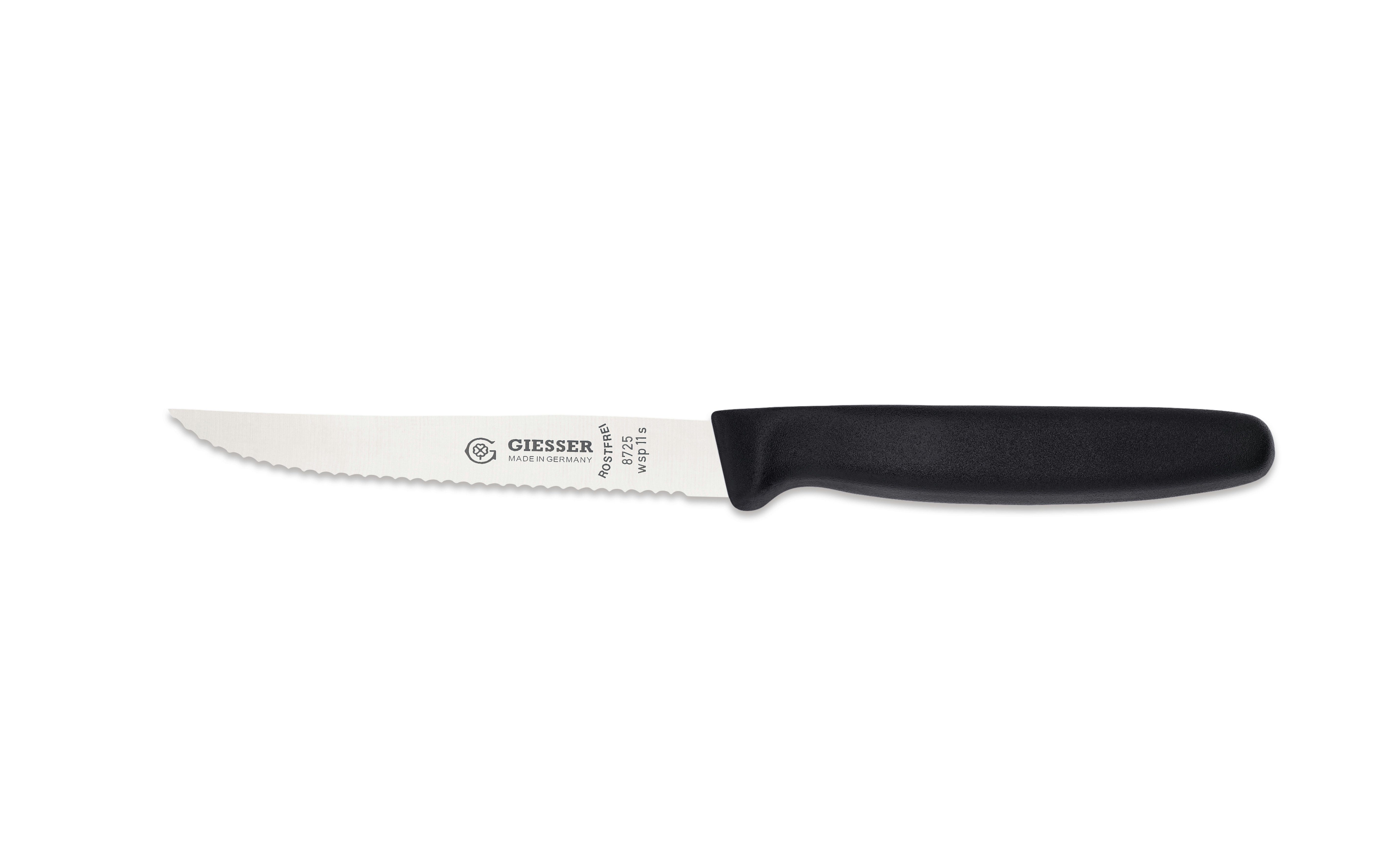 GIESSER Steakmesser 8725 wsp 11 3mm Wellenschliff, extrem scharf