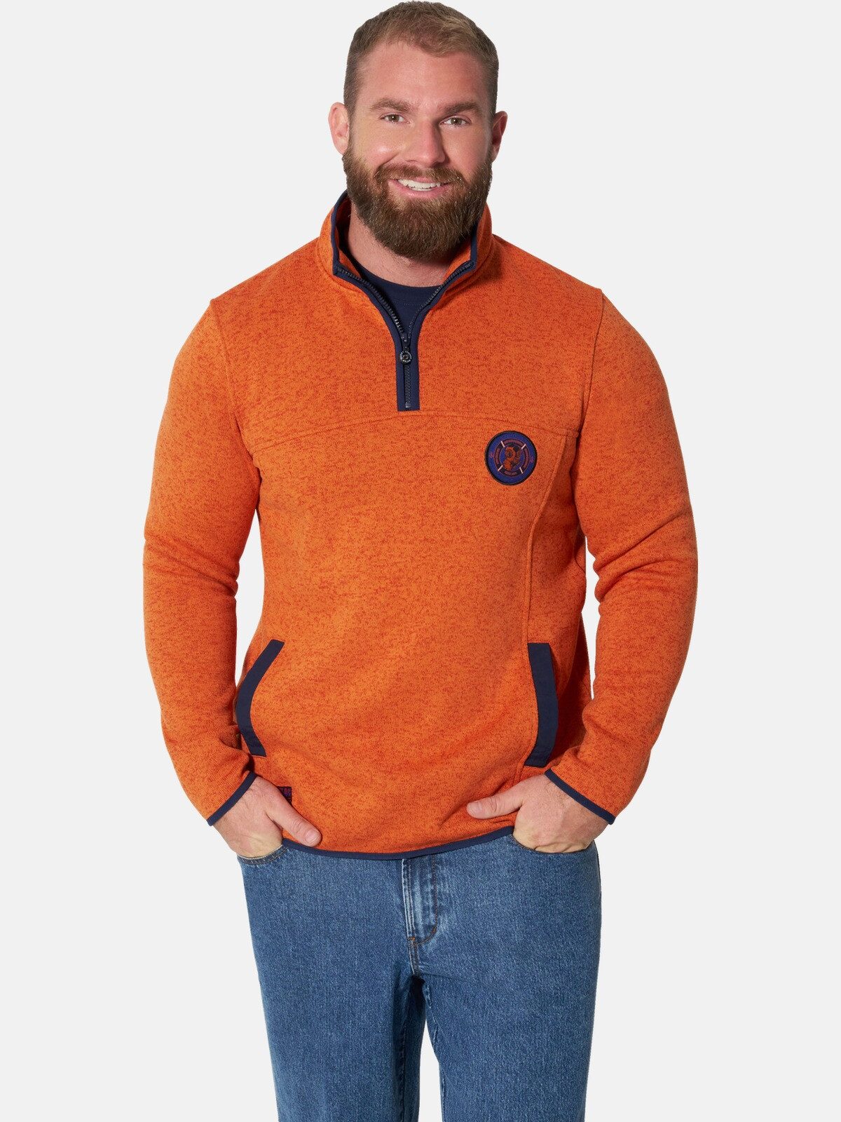 Jan Vanderstorm Fleecepullover OTMUND