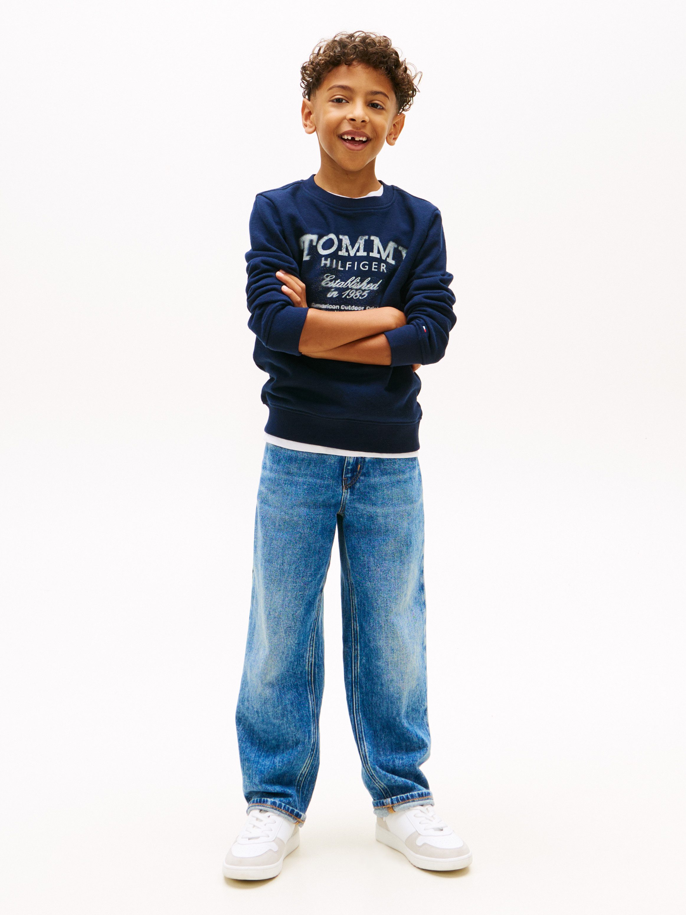 Tommy Hilfiger Sweatshirt Regular fit, für Kinder bis 16 Jahre