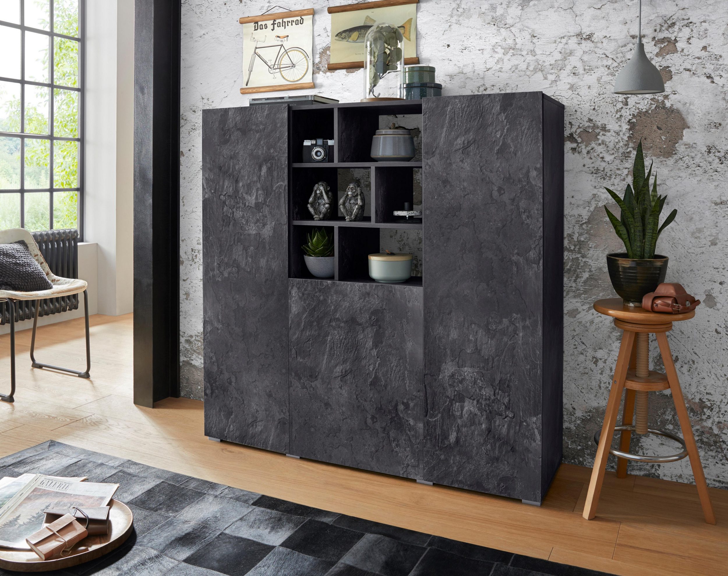 TRENDMANUFAKTUR Highboard AKSEL - TRENDMANUFAKTUR
