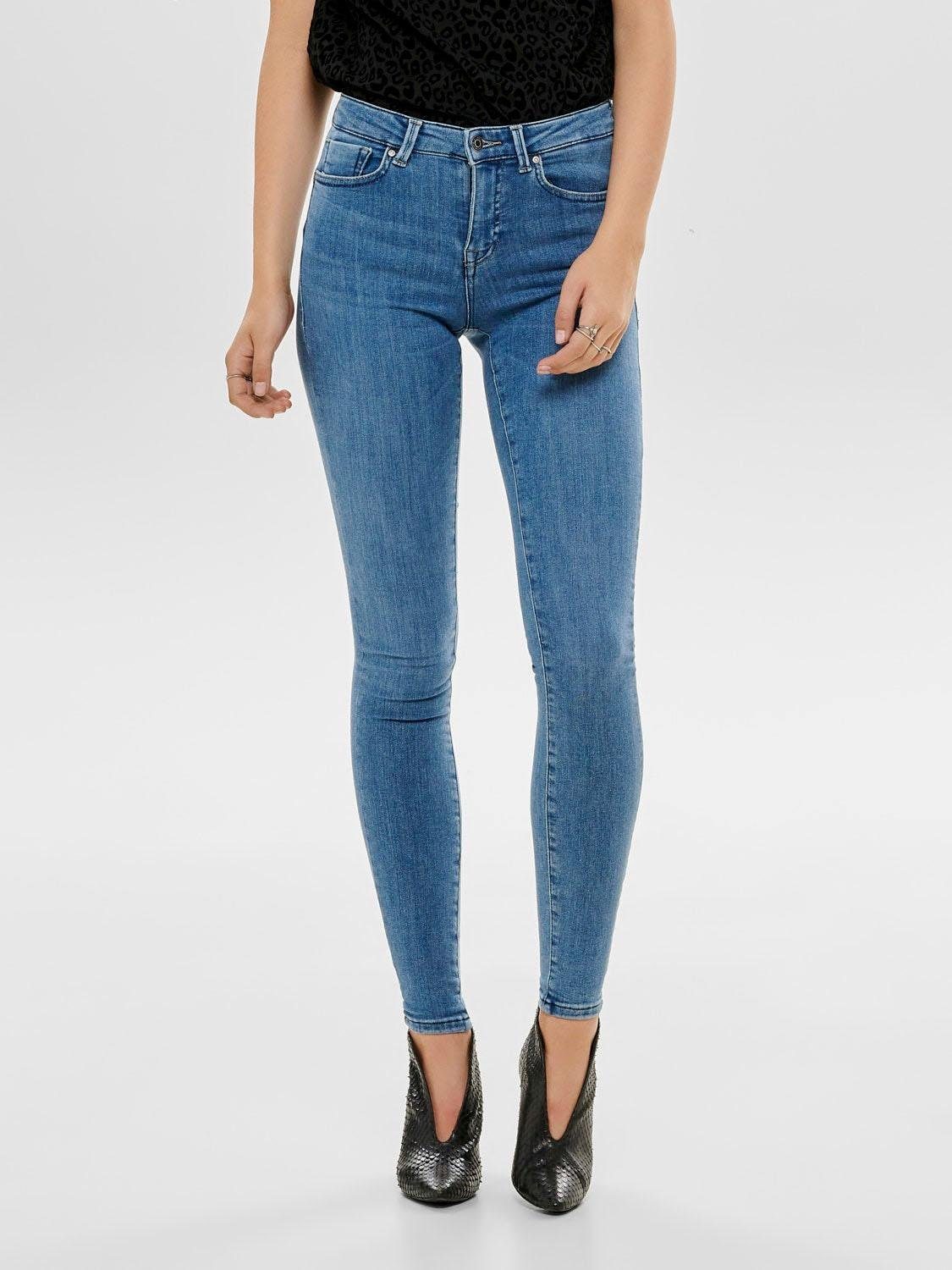 Only Skinny Fit Jeans Power Push Up Mit Push Up Effekt