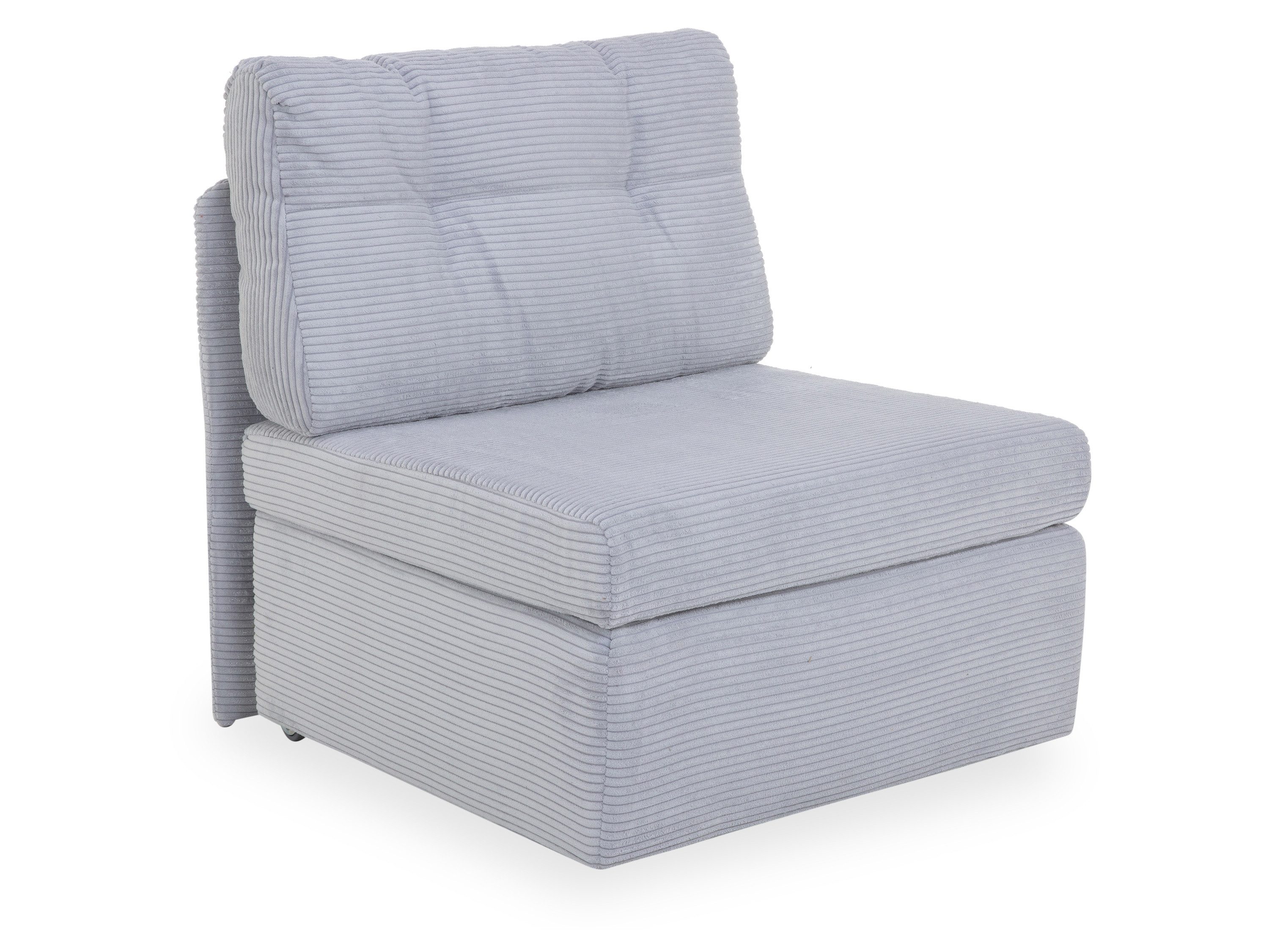 HARPER Schlafsofa Schlafsofa HARPER JESI BHT 85x89x81 cm grau Verwandlungssofa