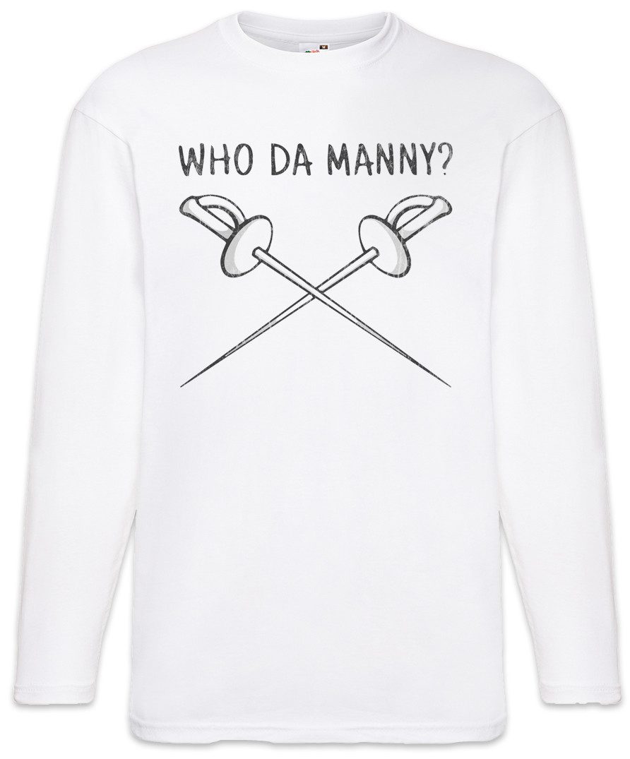Langarmshirt Who Da Manny Langarm T-Shirt Modern Fun Family Philip Humphrey Shirt