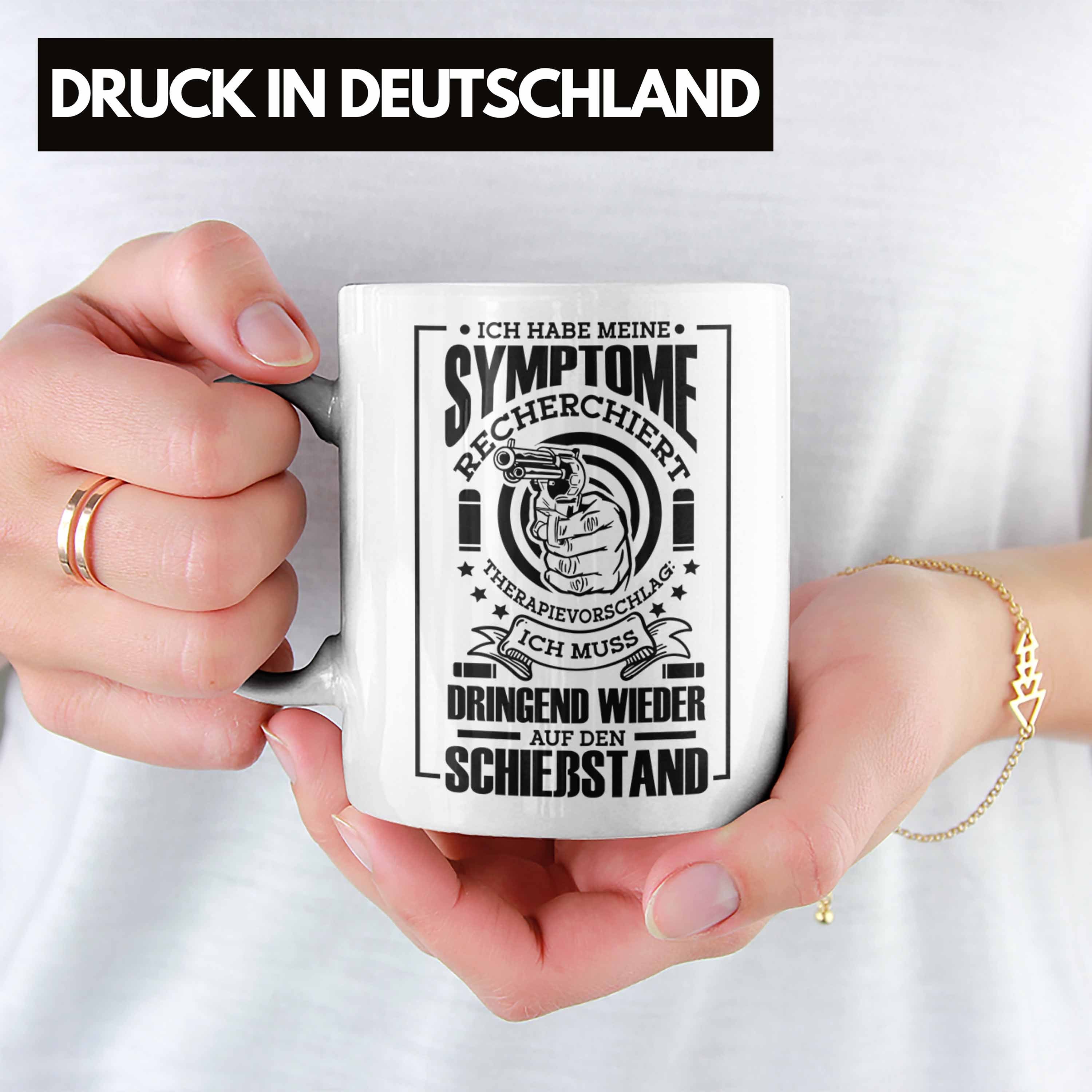 Weiss Sportschützen Dringend für Lustige Trendation Ich Muss Geschenk Tasse Wi Schießen-Tasse